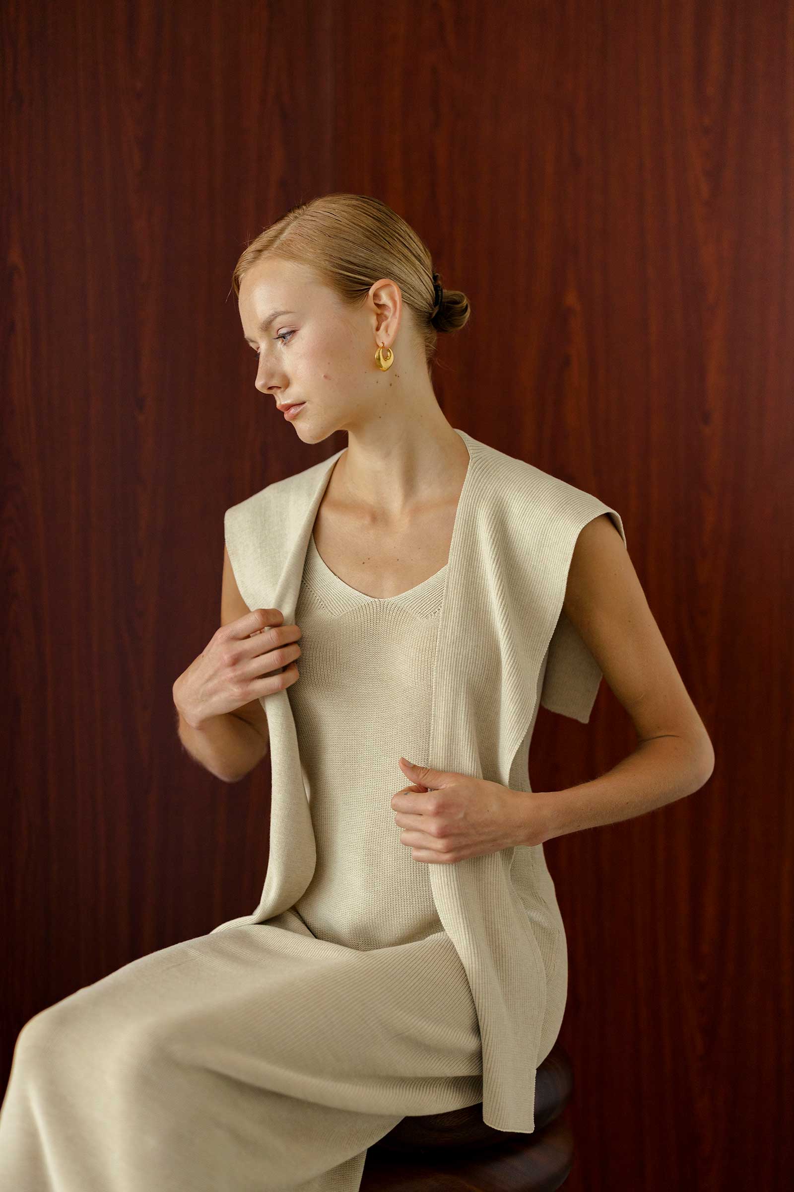 Dail Knit Set (Natural) - Image 10