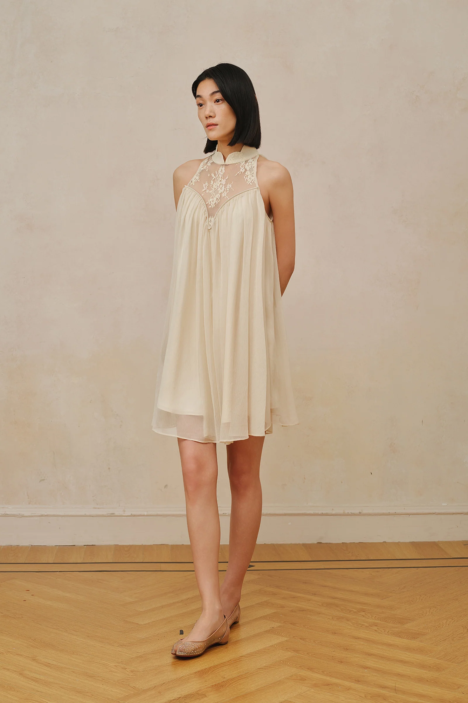 Heir Dress (Antique Beige) - Image 13