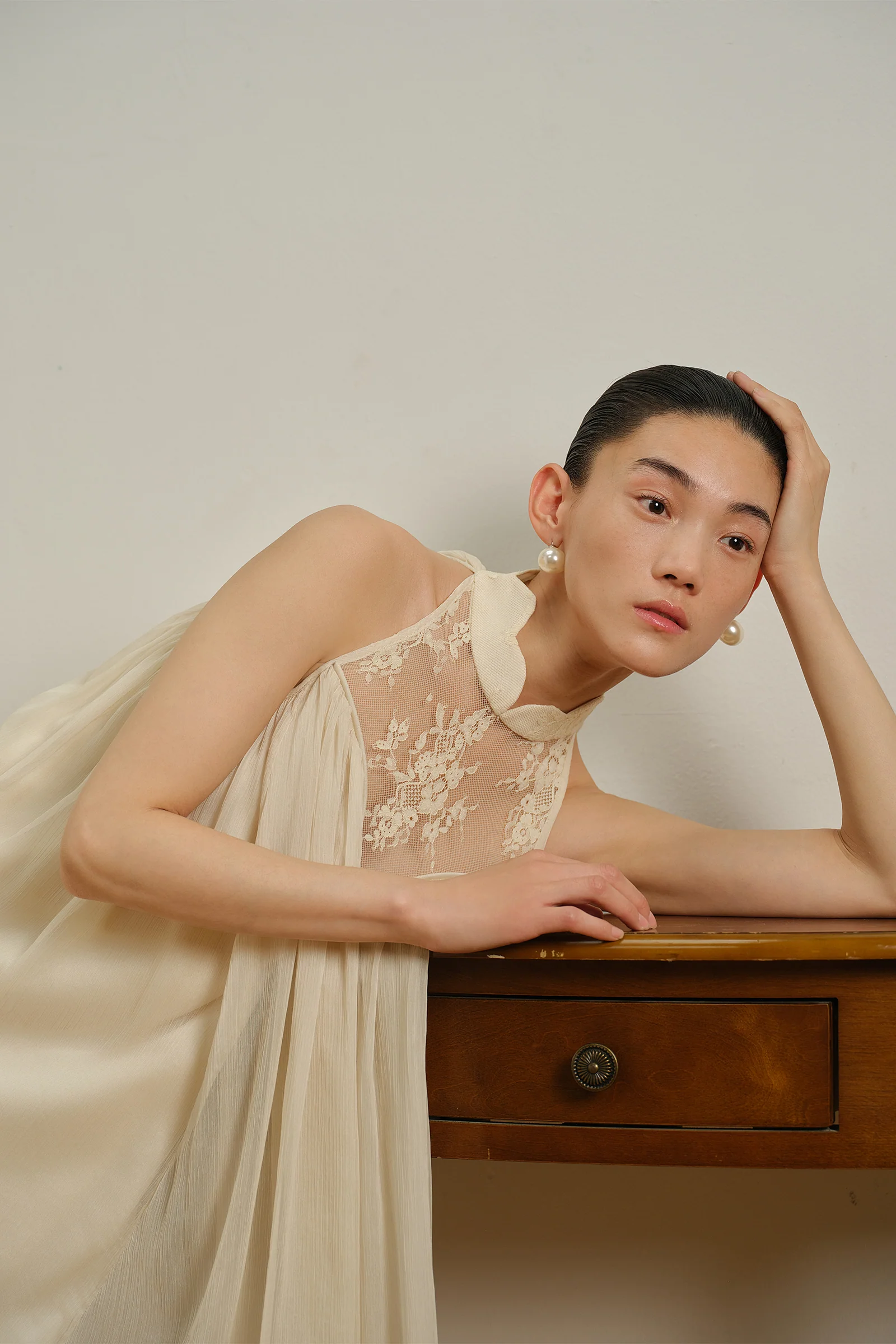 Heir Dress (Antique Beige) - Image 2