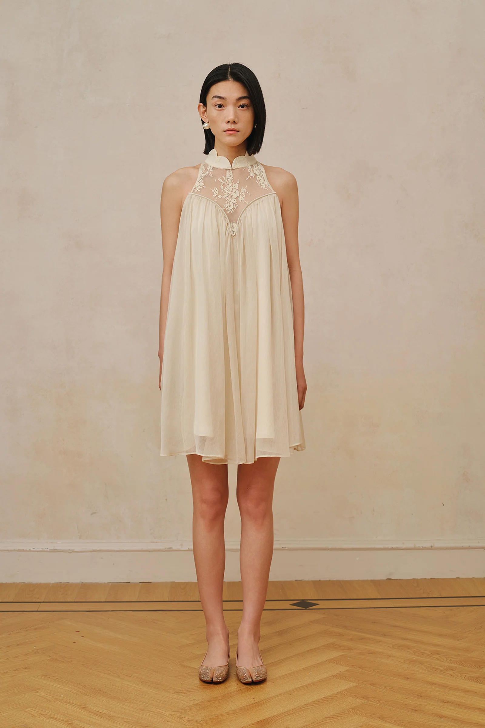 Heir Dress (Antique Beige) - Image 21