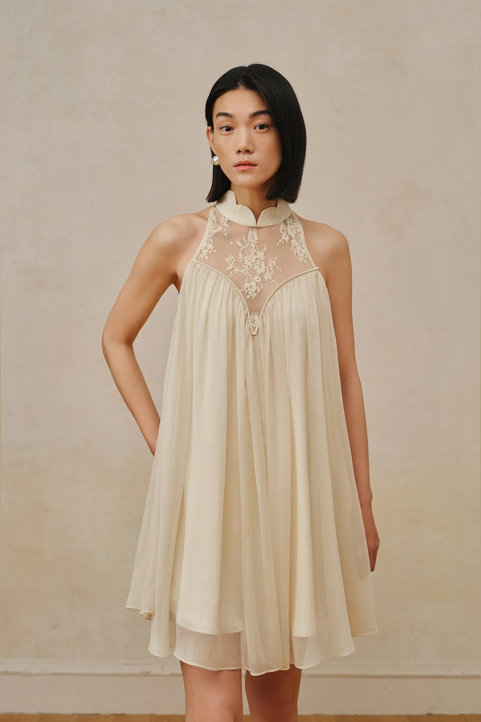 Heir Dress (Antique Beige) - Image 3