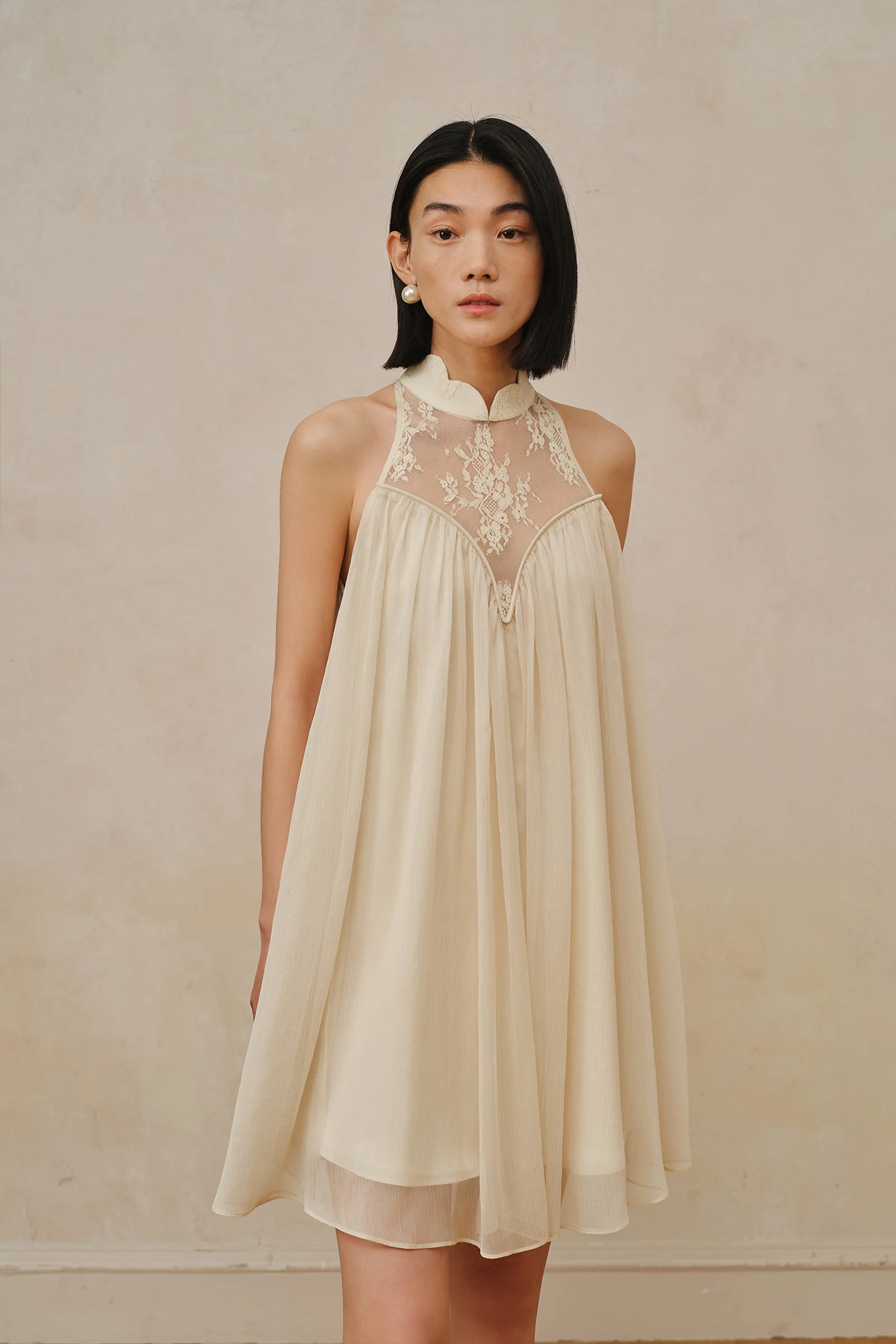 Heir Dress (Antique Beige) - Image 9