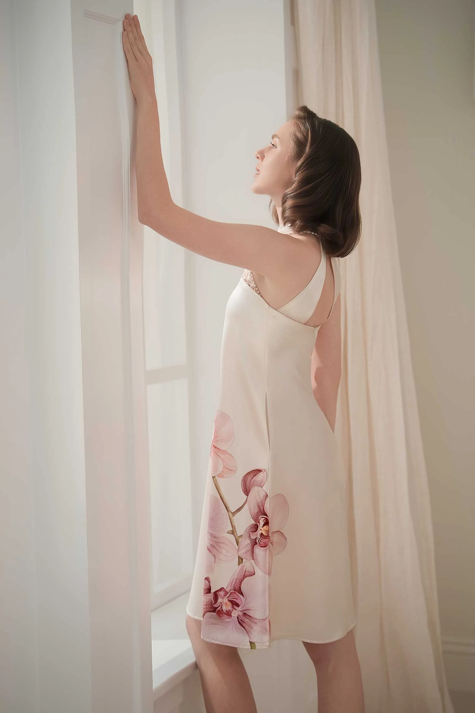 Phalaenora Dress (Champagne) - Image 7
