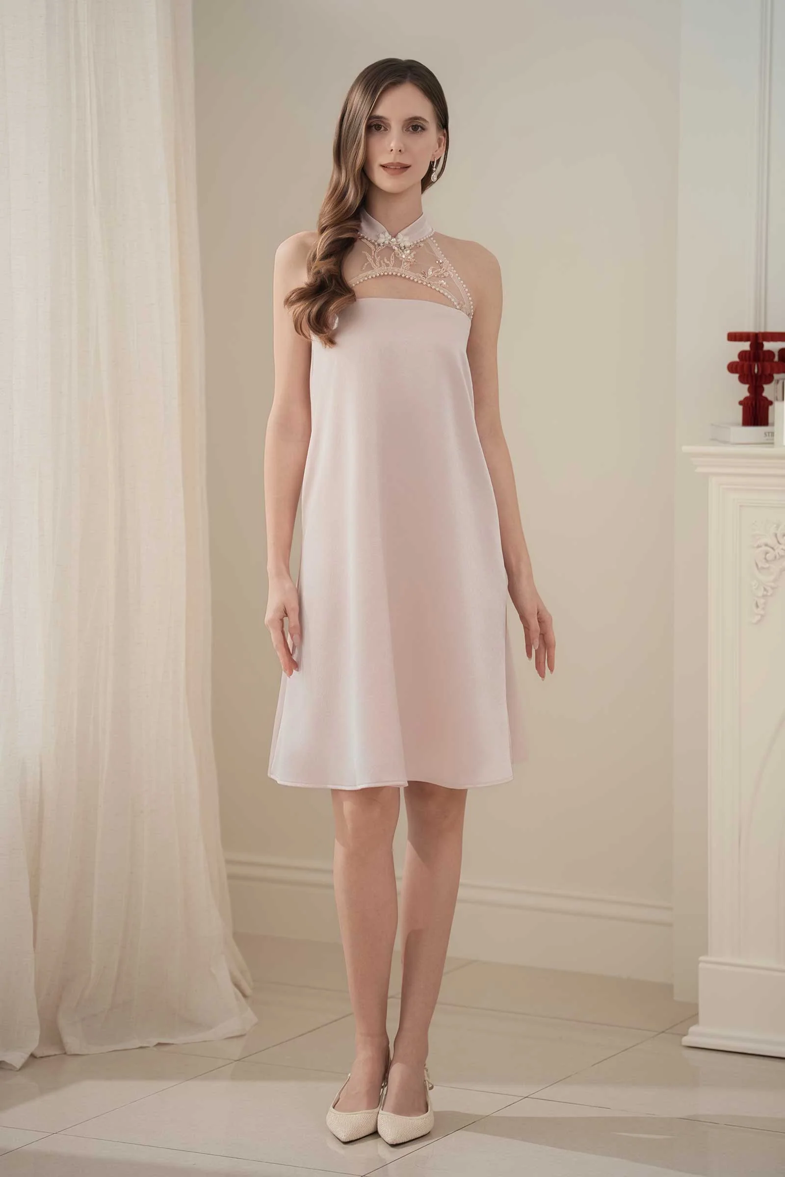 Ivora Dress (Pink) - Image 3