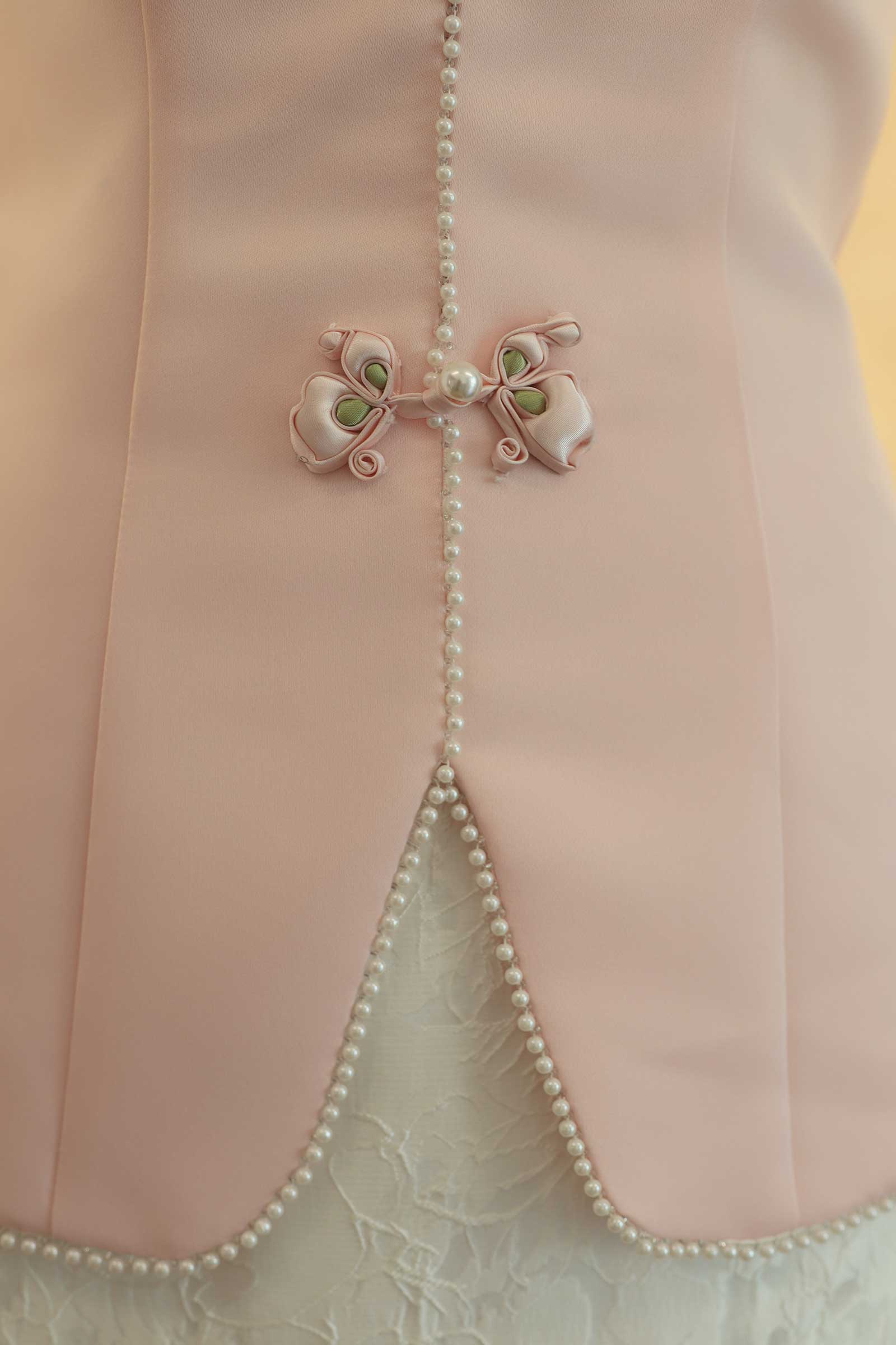 Ivy Qipao Top (Pink) - Image 23