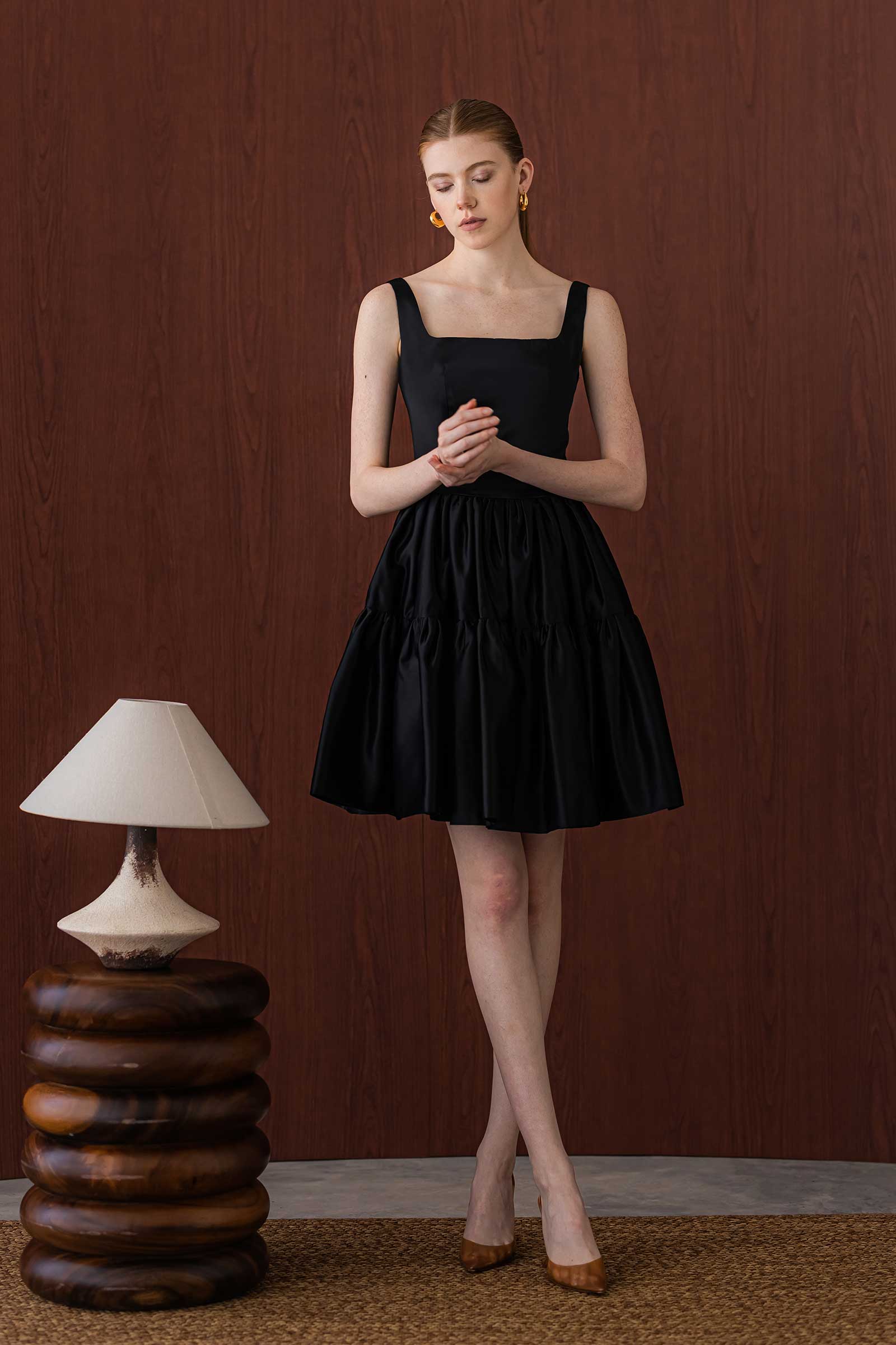 Daivin Dress (Black) - Image 2
