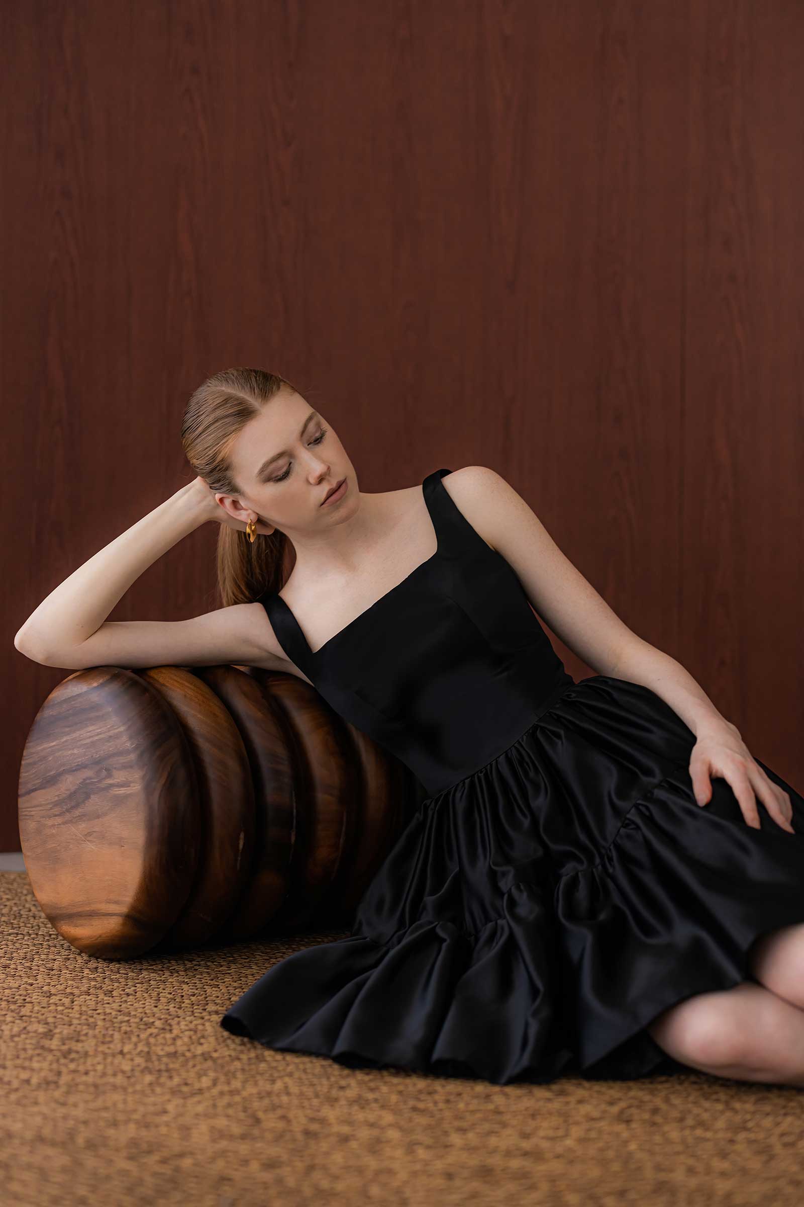 Daivin Dress (Black) - Image 6