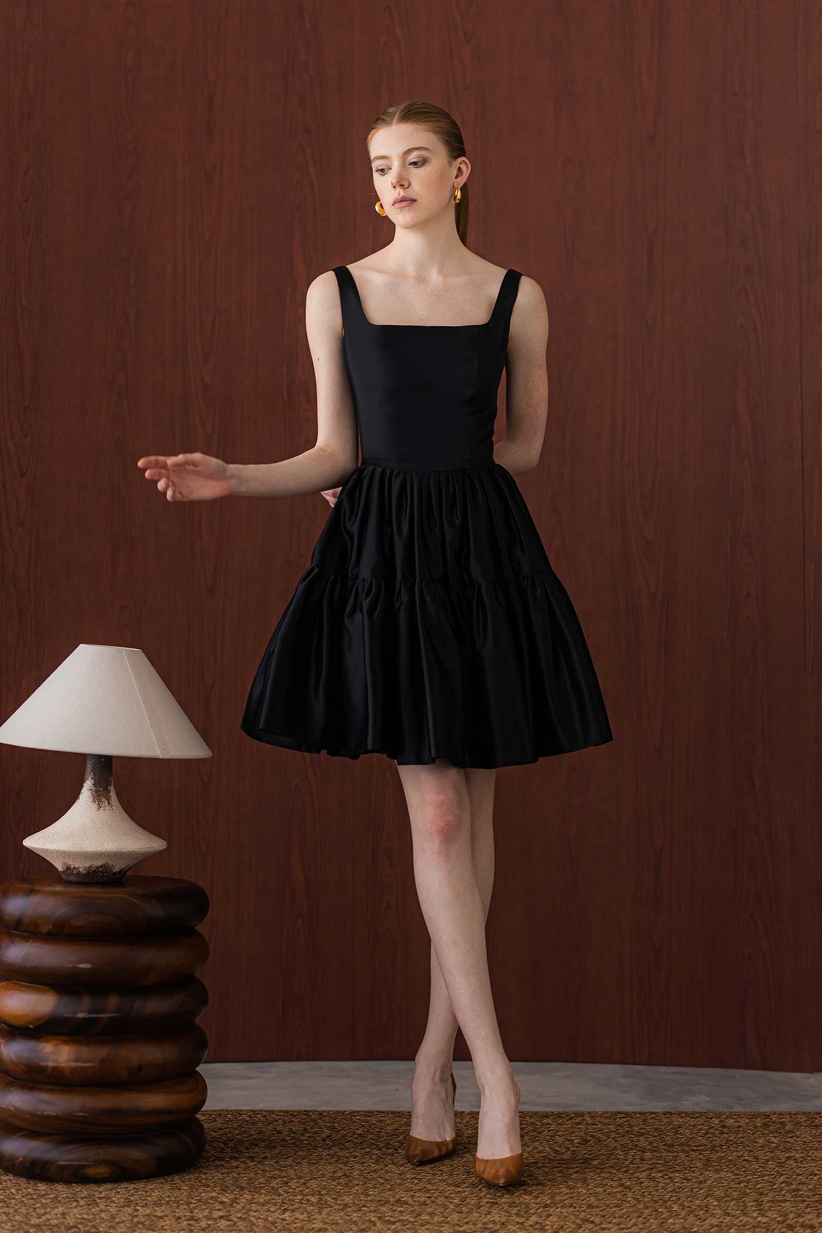 Daivin Dress (Black) - Image 8