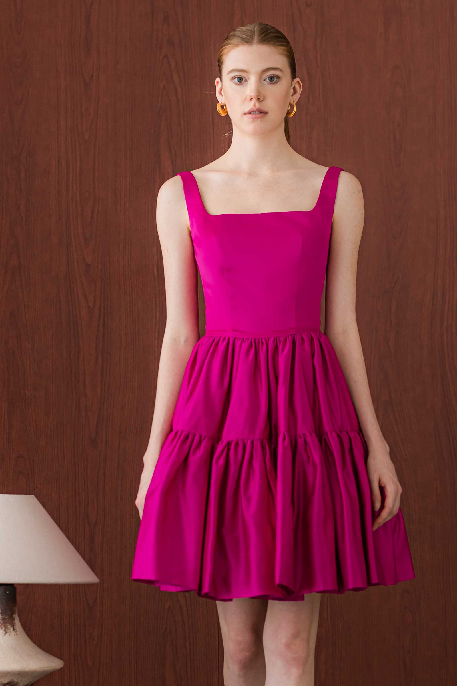 Daivin Dress (Fuschia) - Image 5