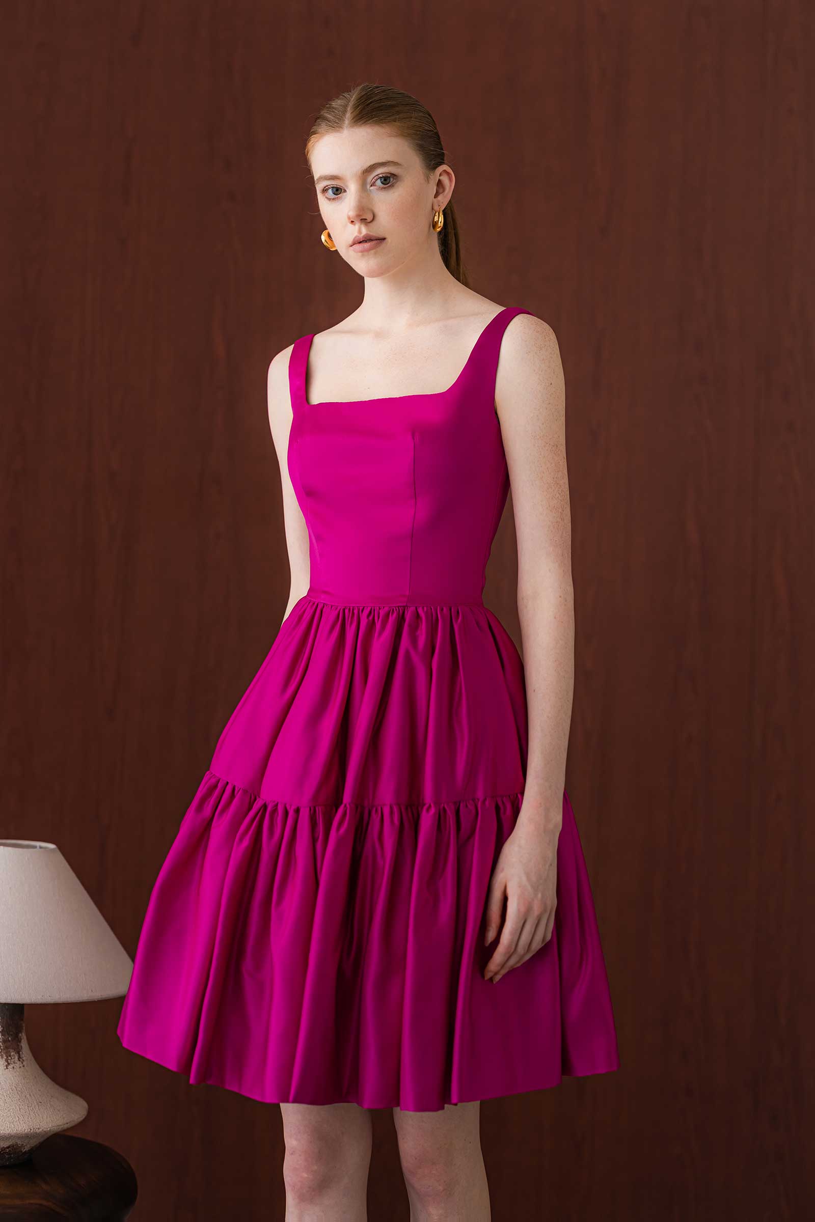 Daivin Dress (Fuschia) - Image 7