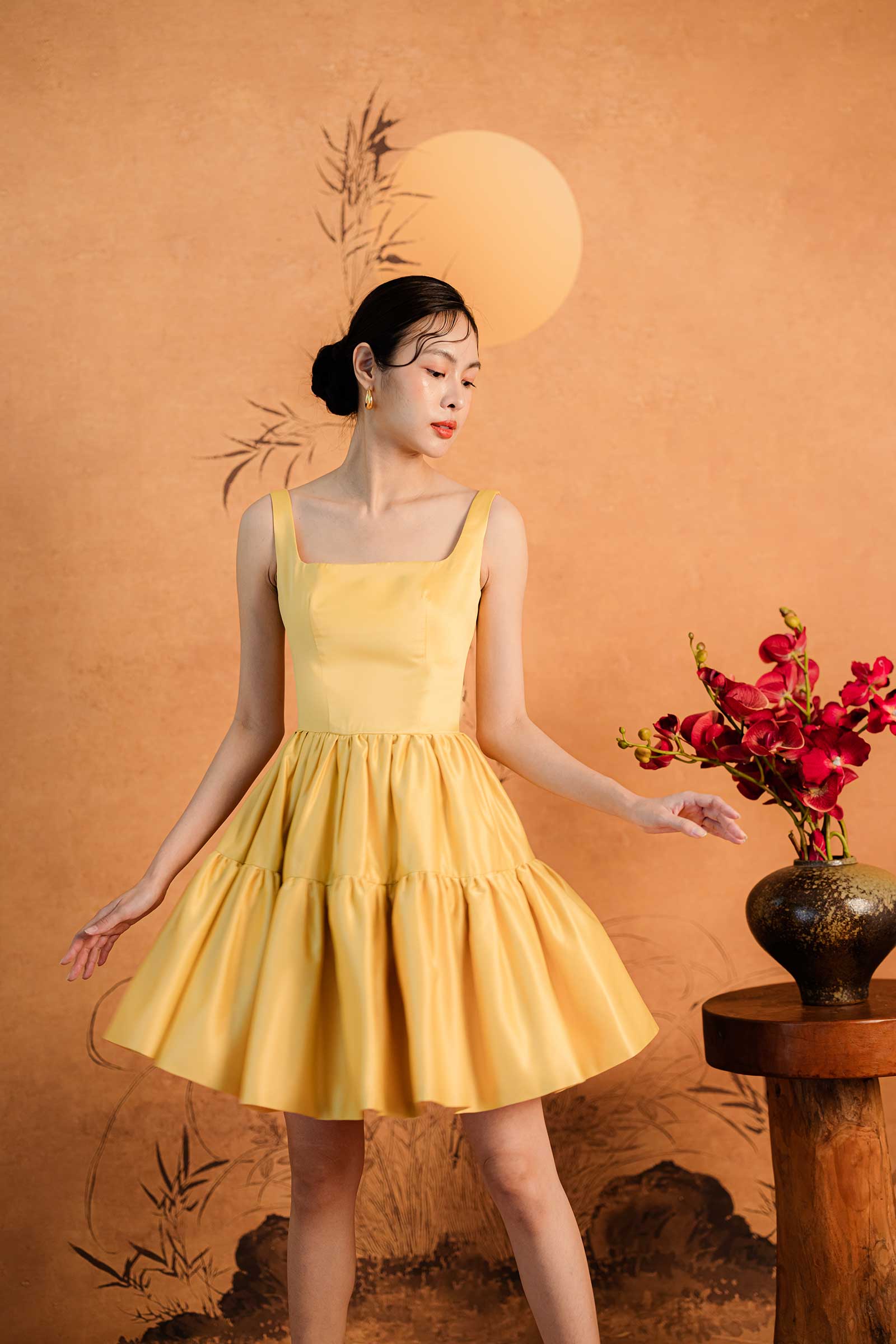 Daivin Dress (Yellow) - Image 5