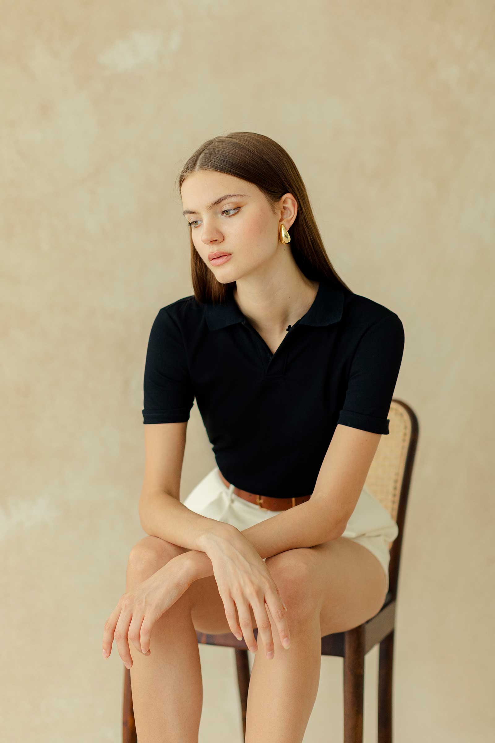 Detta Belted Romper (Black) - Image 13