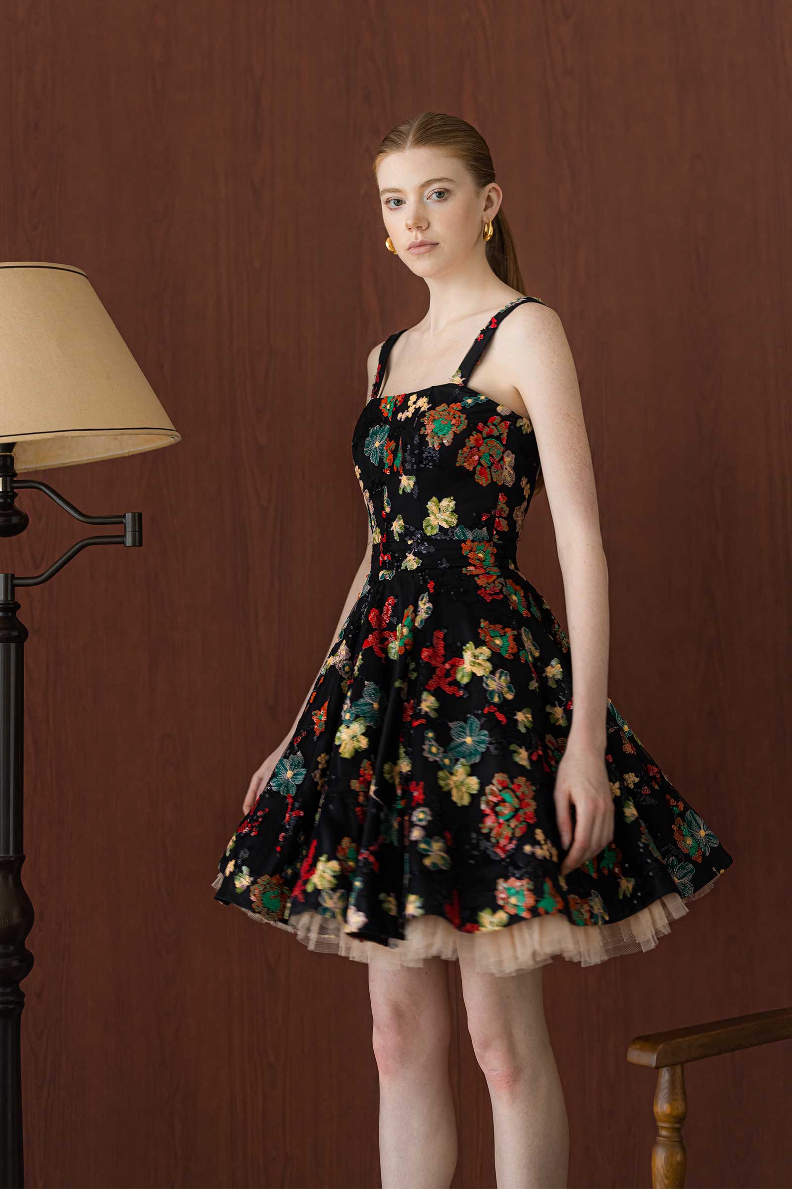 Divas Sequin Dress (Black) - Image 14