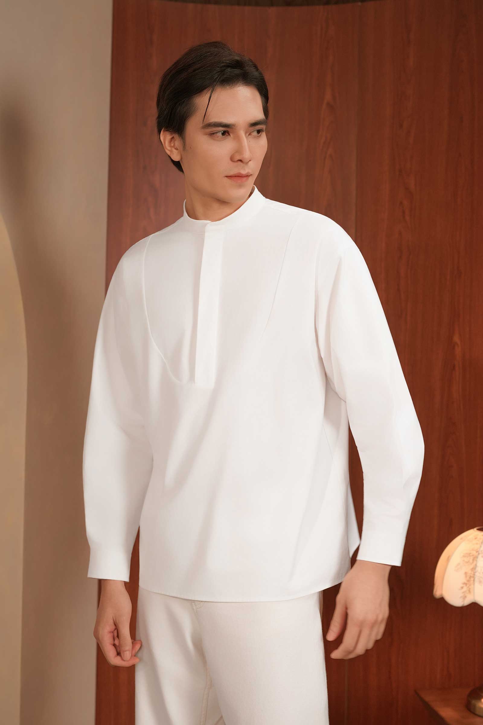 Johan Men Shirt (White) - Image 17