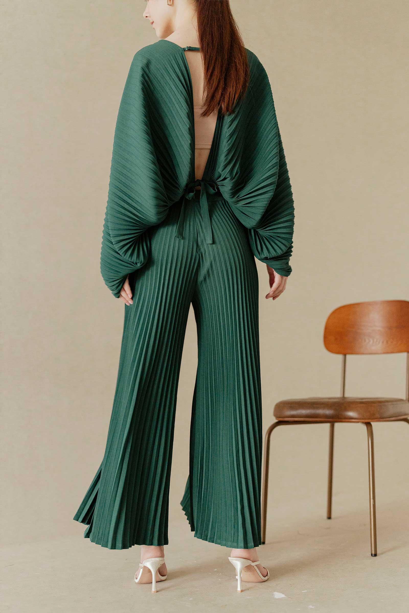 Derre Pleated Pants (Jade) - Image 6