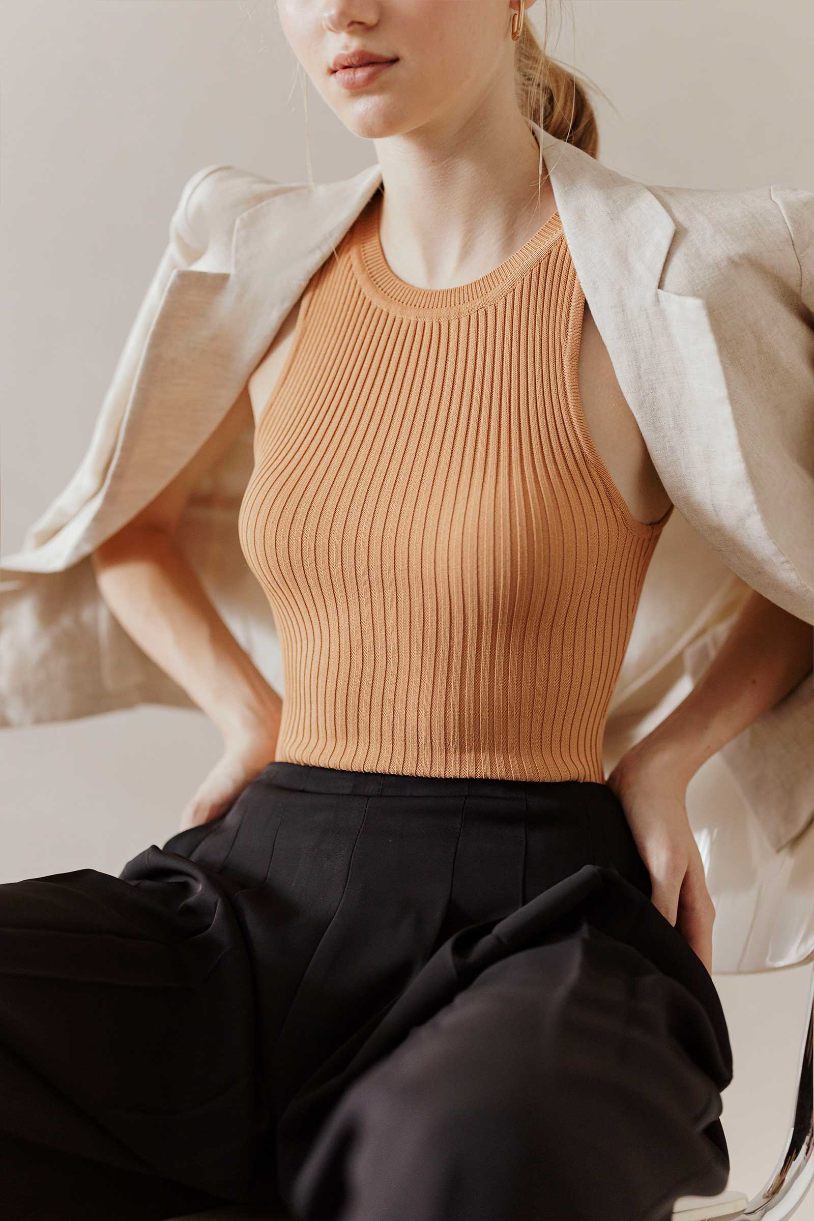Delis Top (Toffee) - Image 2