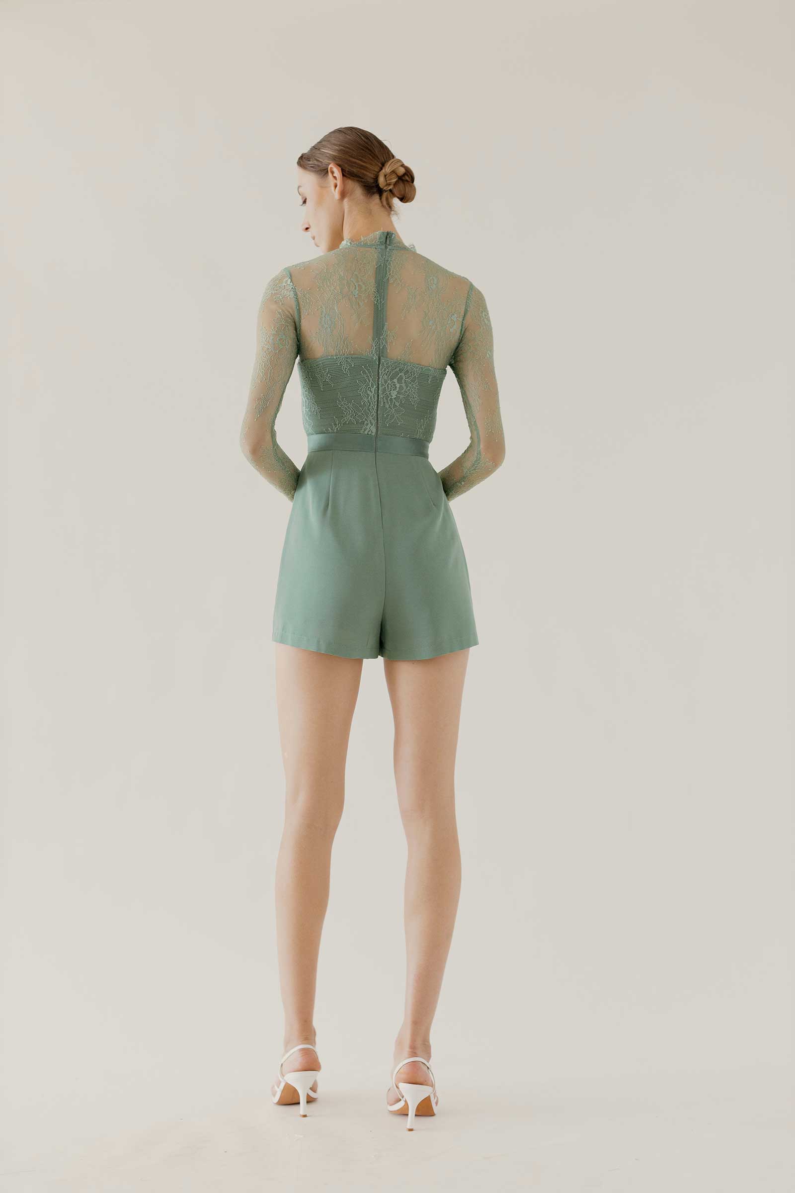 Dokierave Romper (Pale Green) - Image 3
