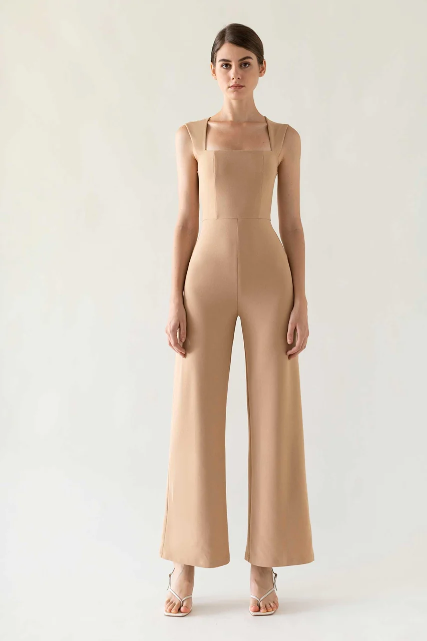 Dokiuva Jumpsuit (Khaki) - Image 2