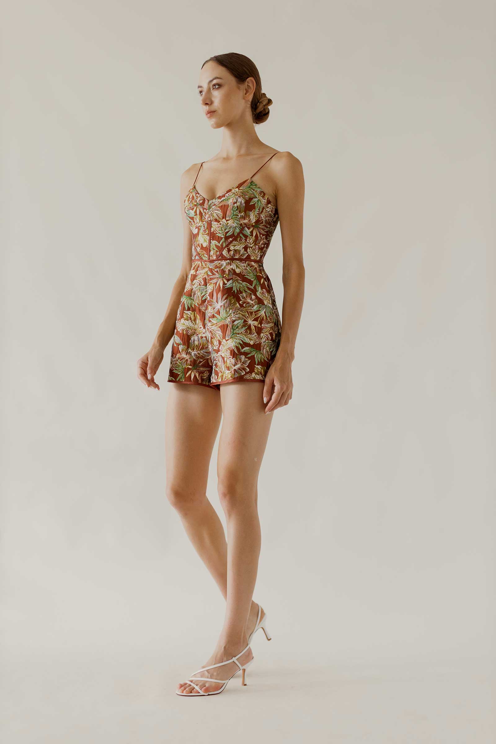 Dervione Romper (Vintage Jacquard) - Image 4