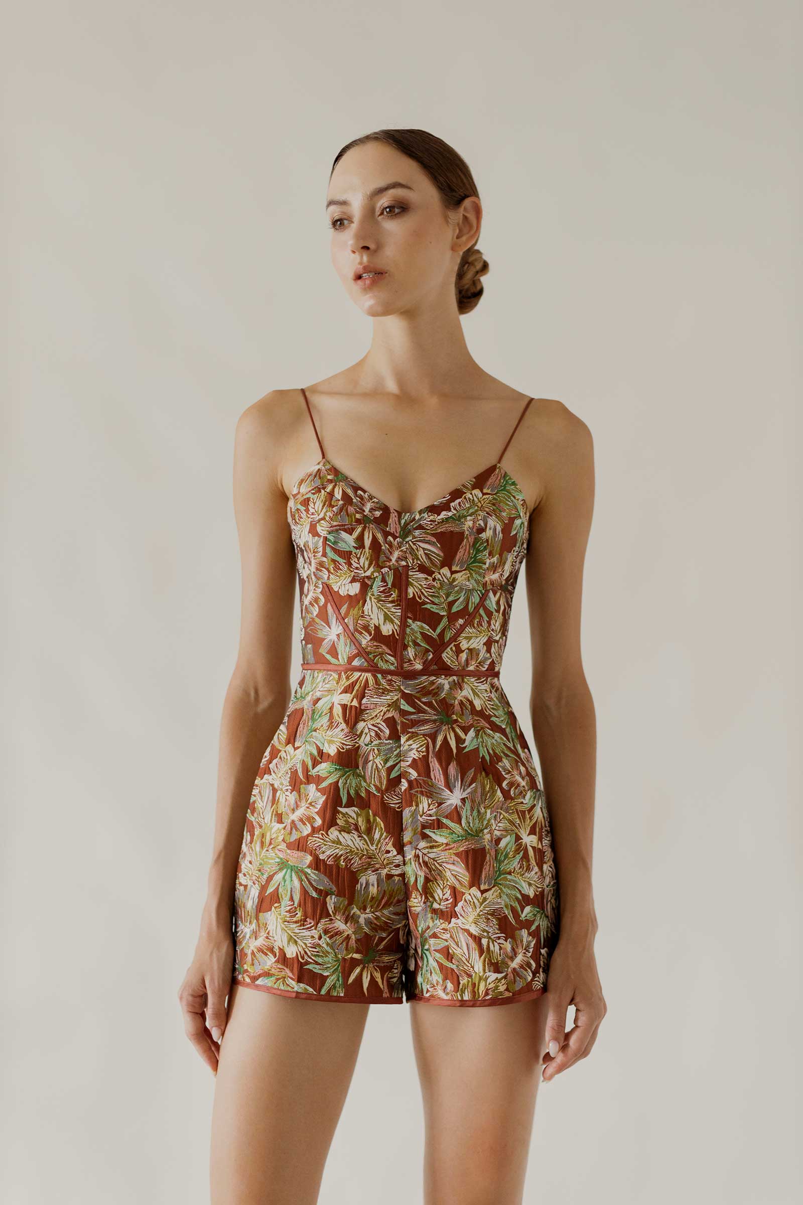 Dervione Romper (Vintage Jacquard) - Image 9