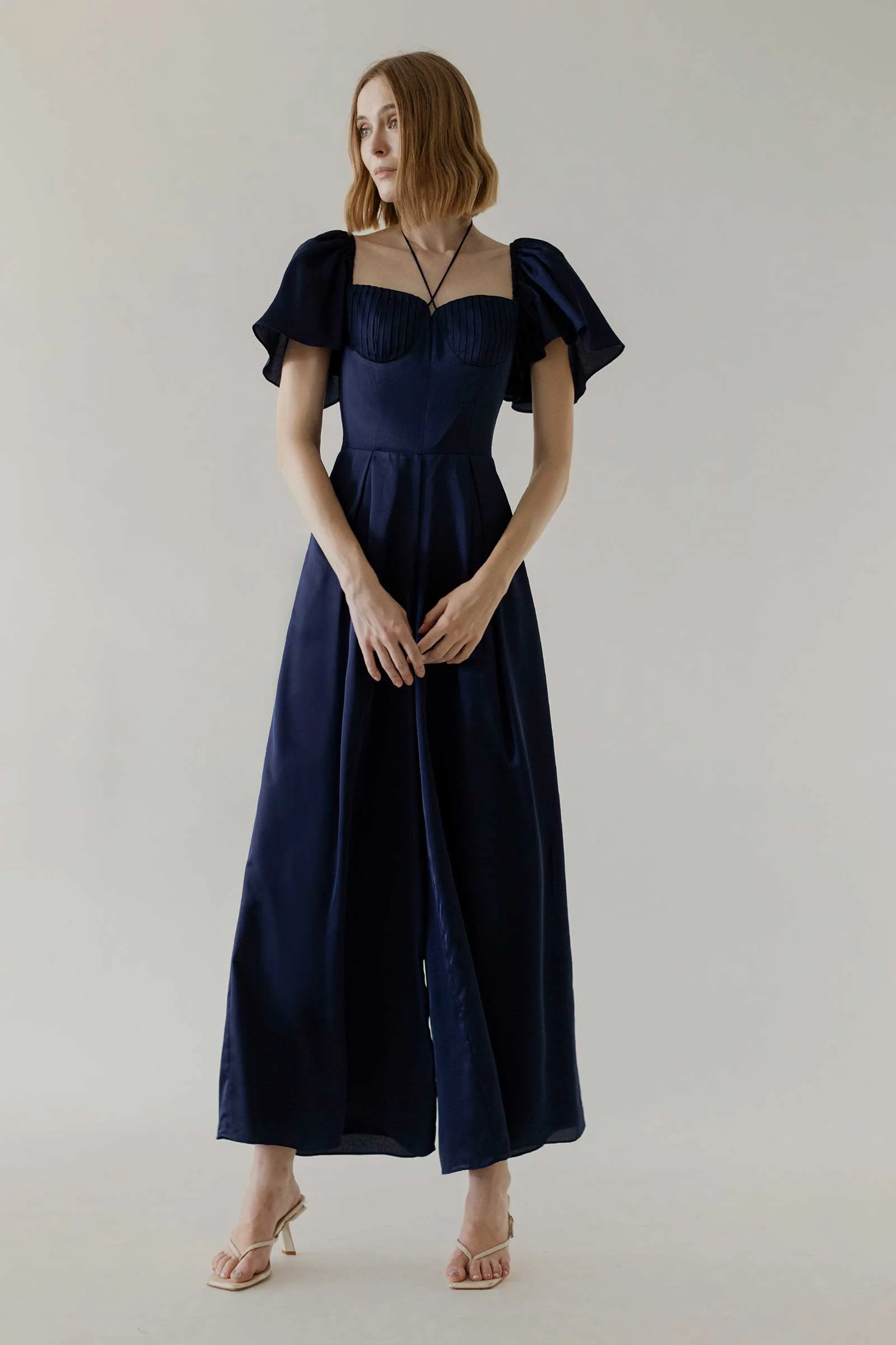 Deruny Jumpsuit (Navy)