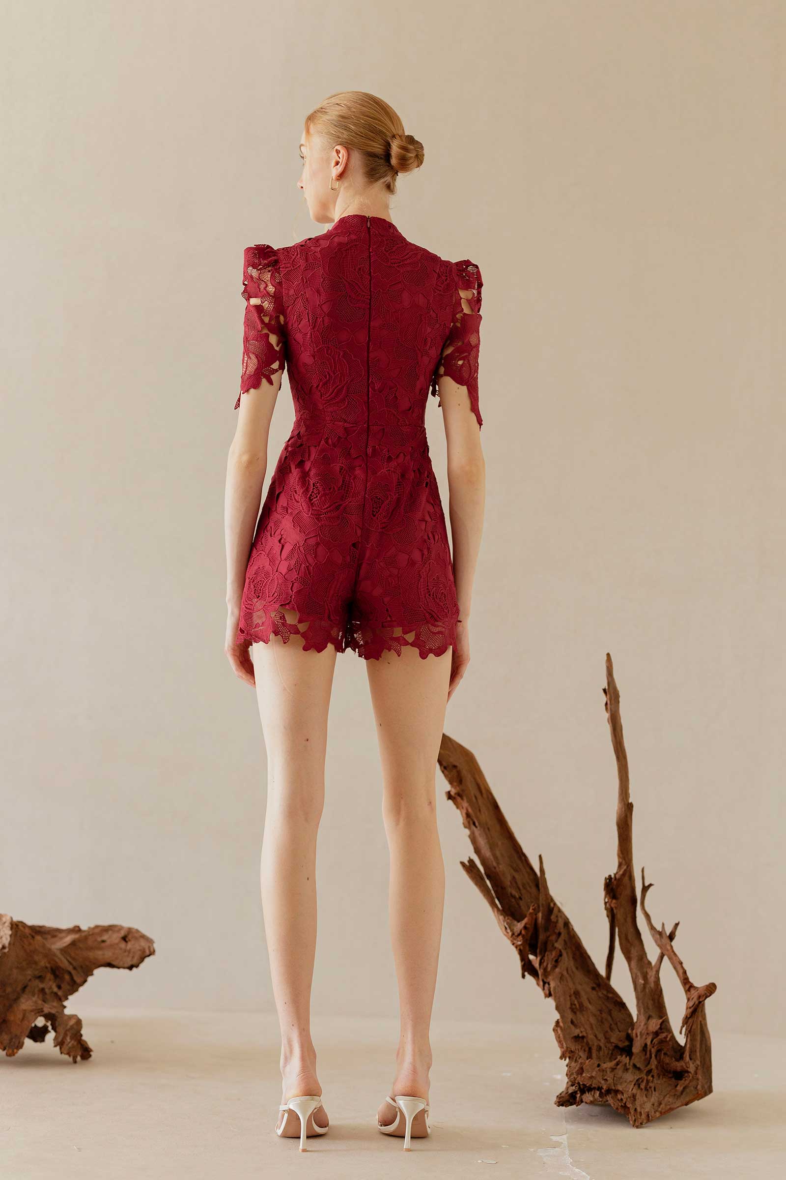 Drissa Romper (Maroon) - Image 2