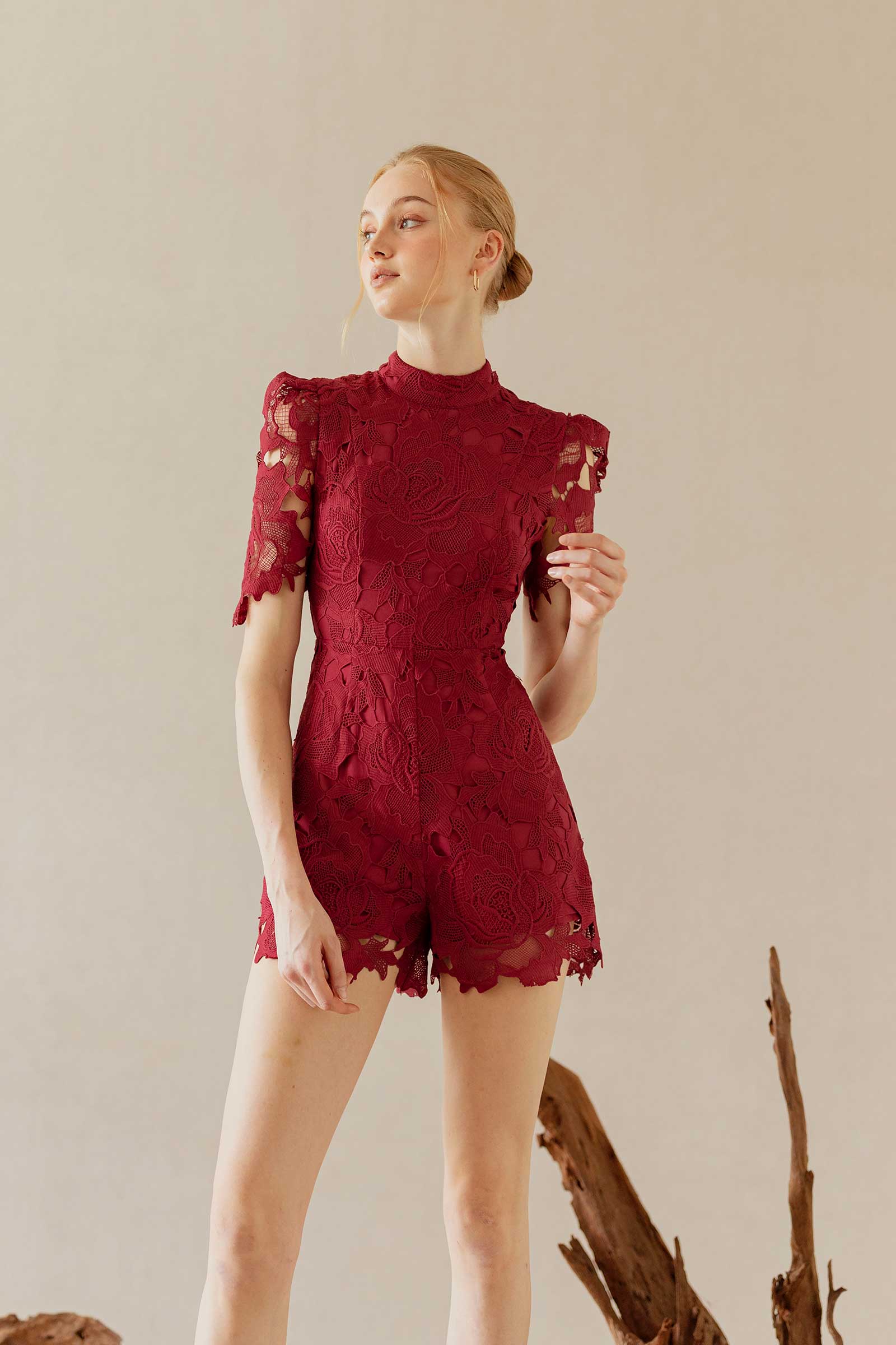 Drissa Romper (Maroon) - Image 6