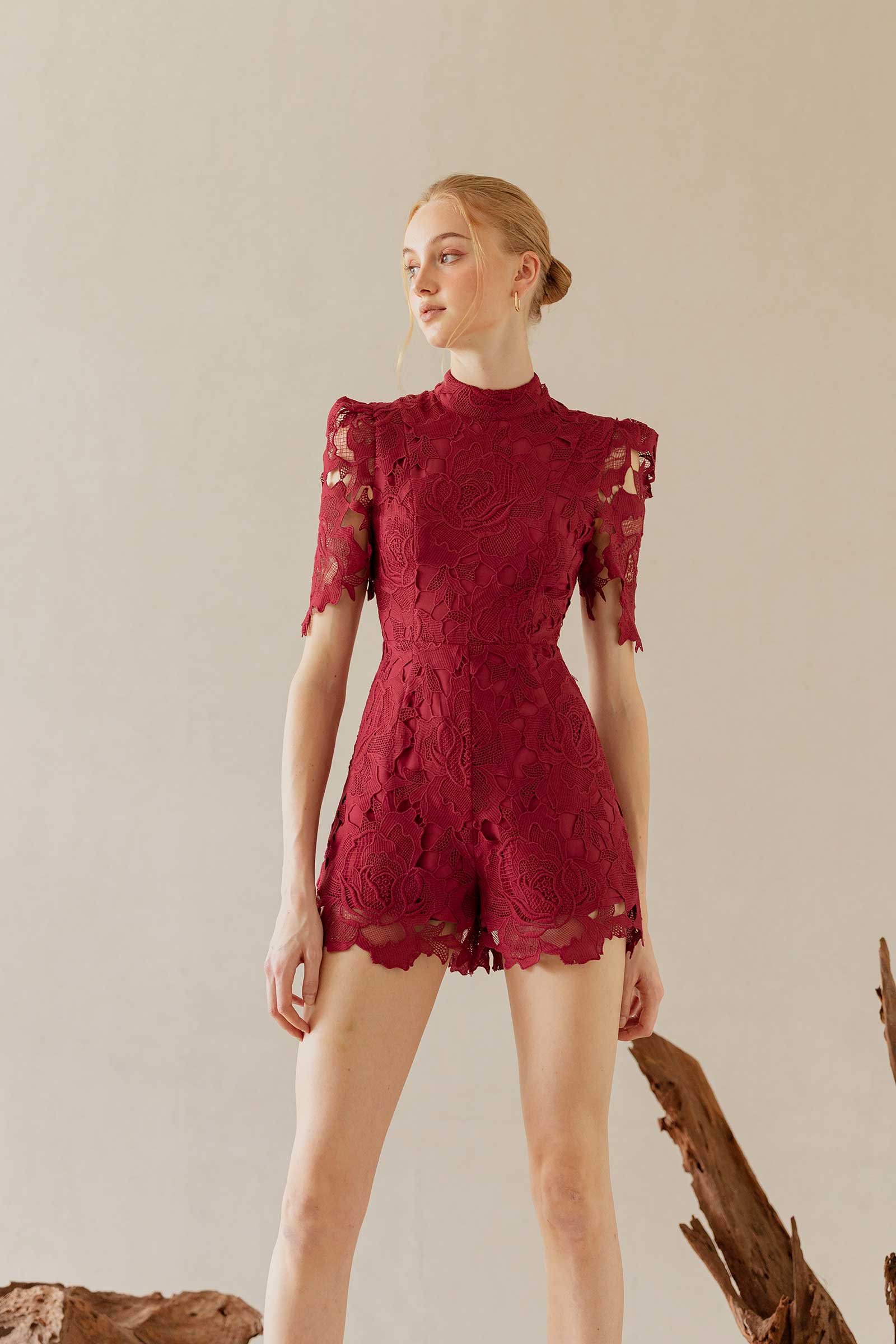 Drissa Romper (Maroon) - Image 7