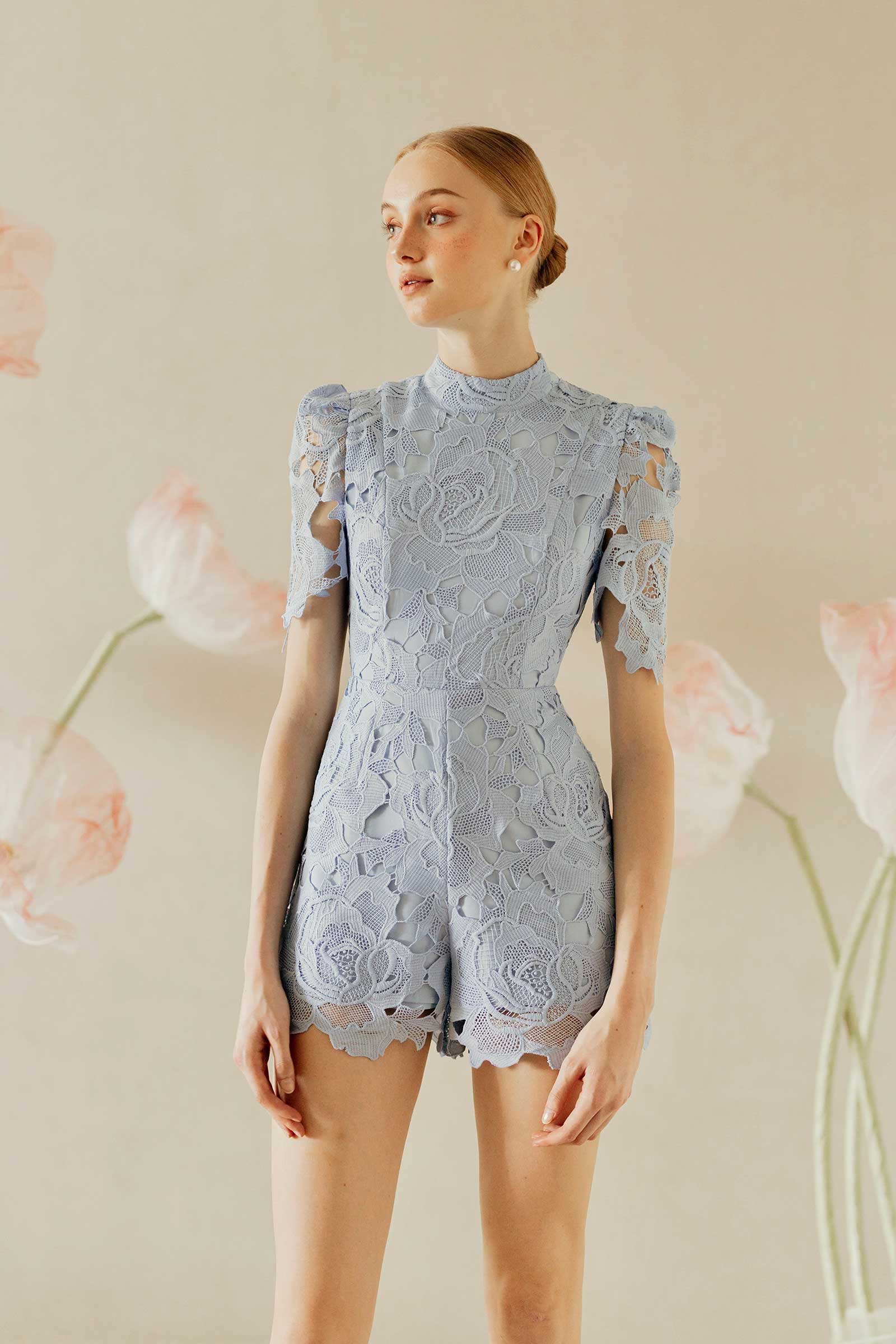 Drissa Romper (Dust Blue) - Image 4