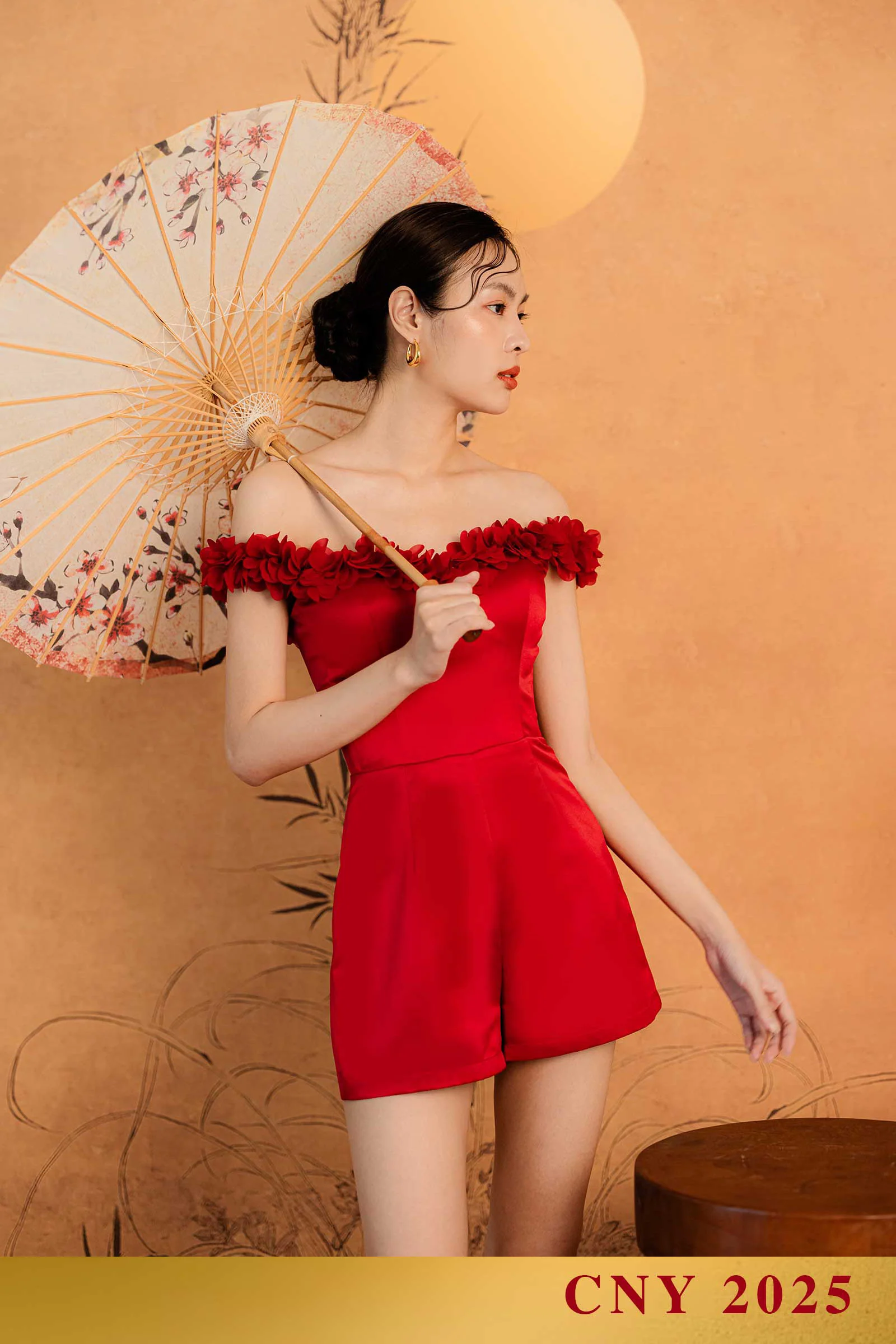 Darhua Romper (Red)