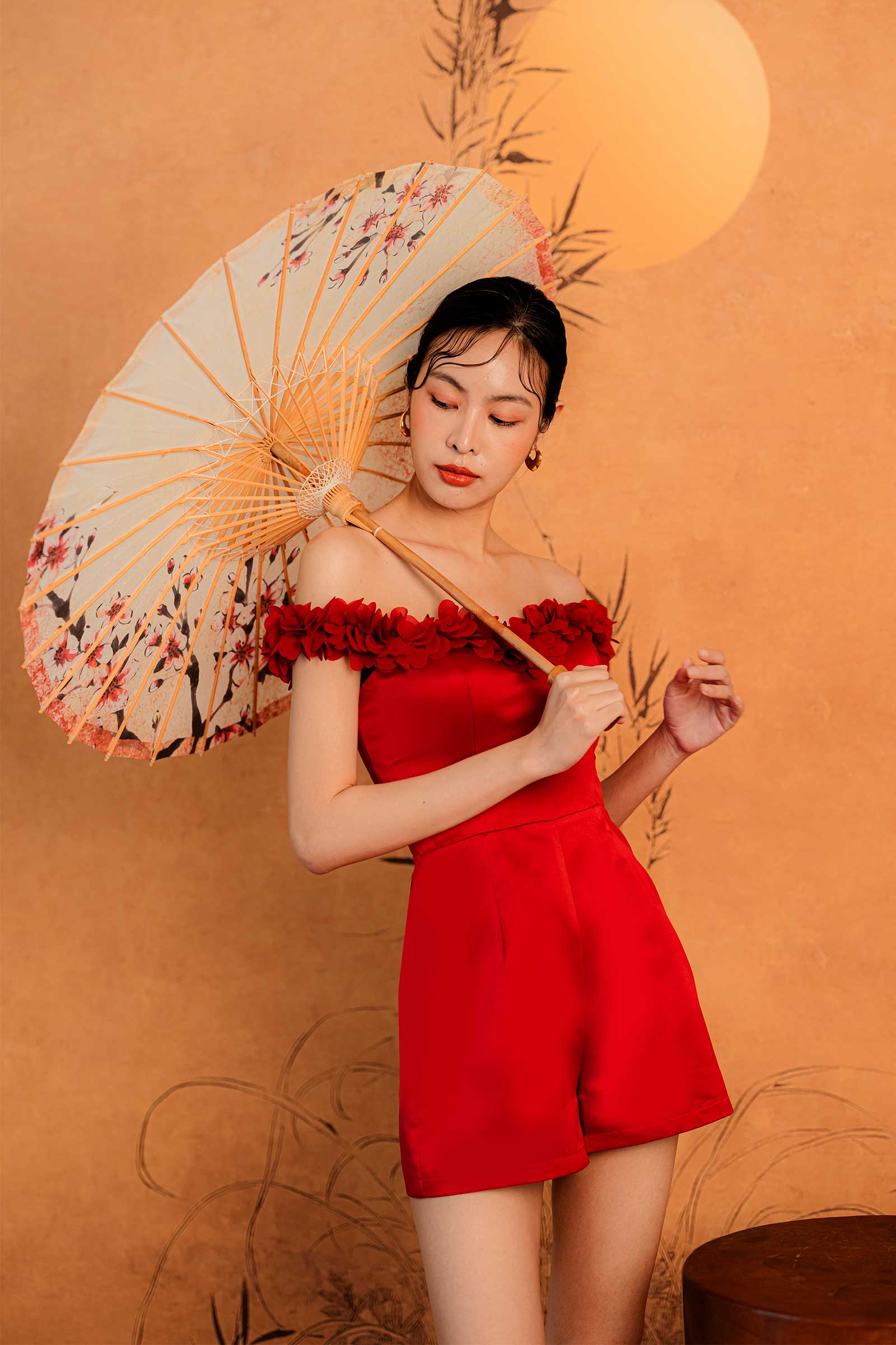 Darhua Romper (Red) - Image 4