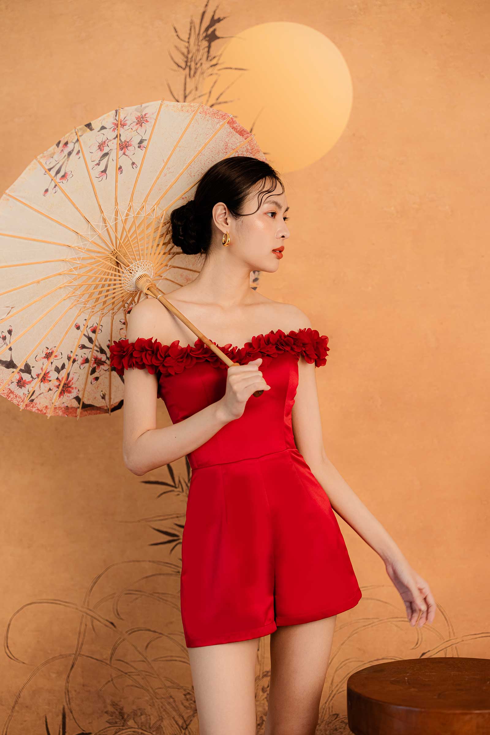 Darhua Romper (Red) - Image 6