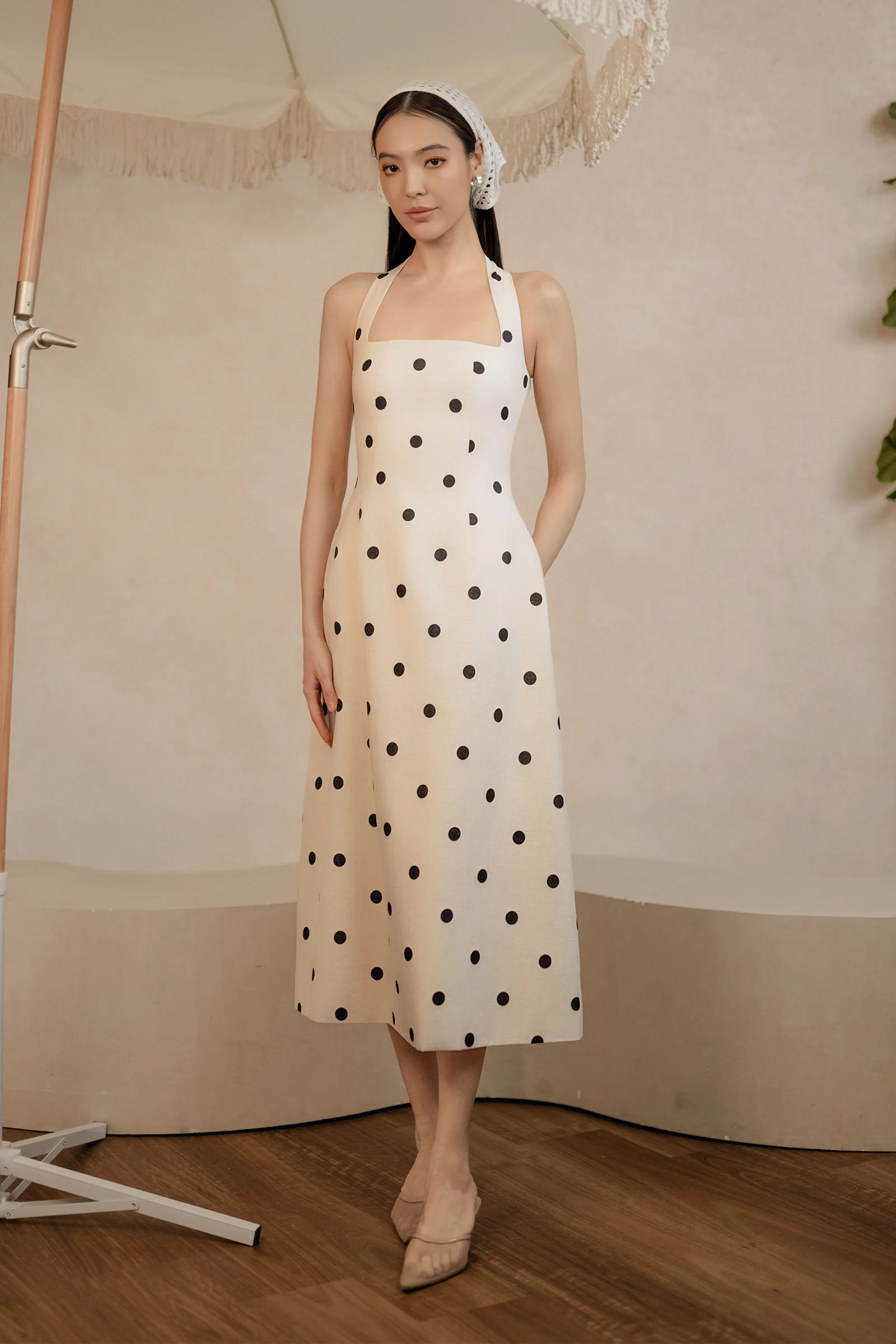 Juliette Linen (Polka) - Image 10