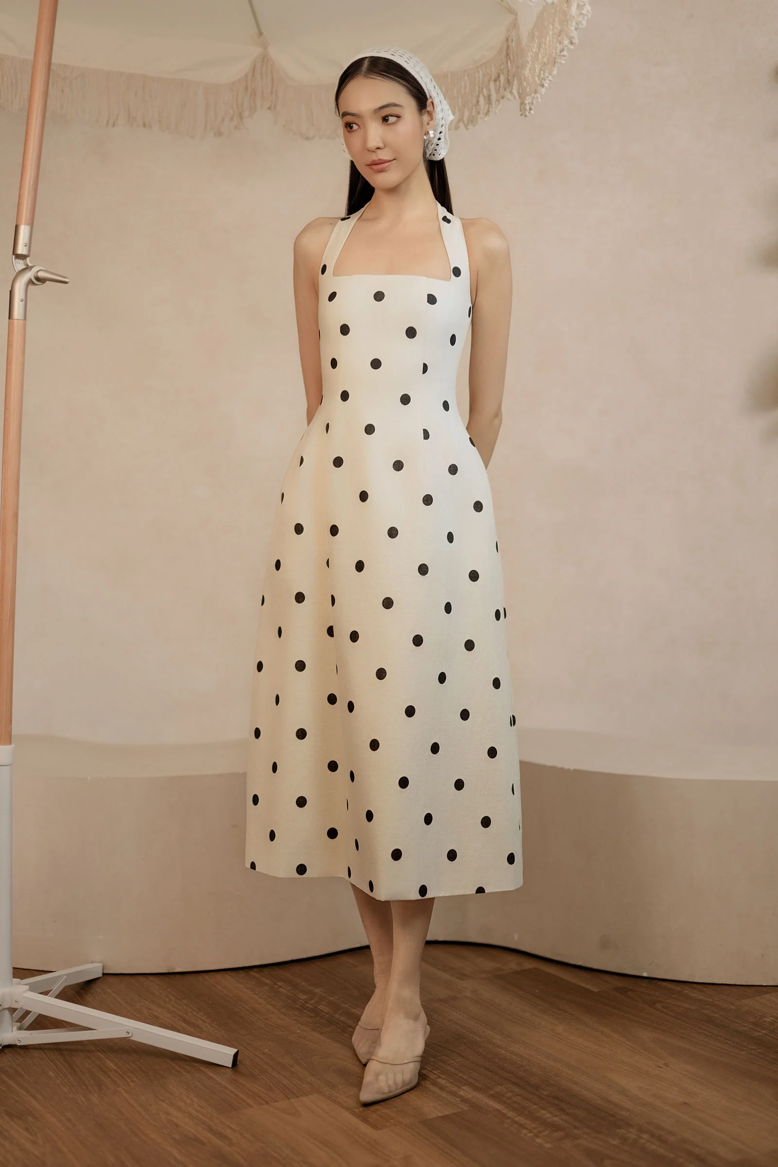 Juliette Linen (Polka) - Image 8