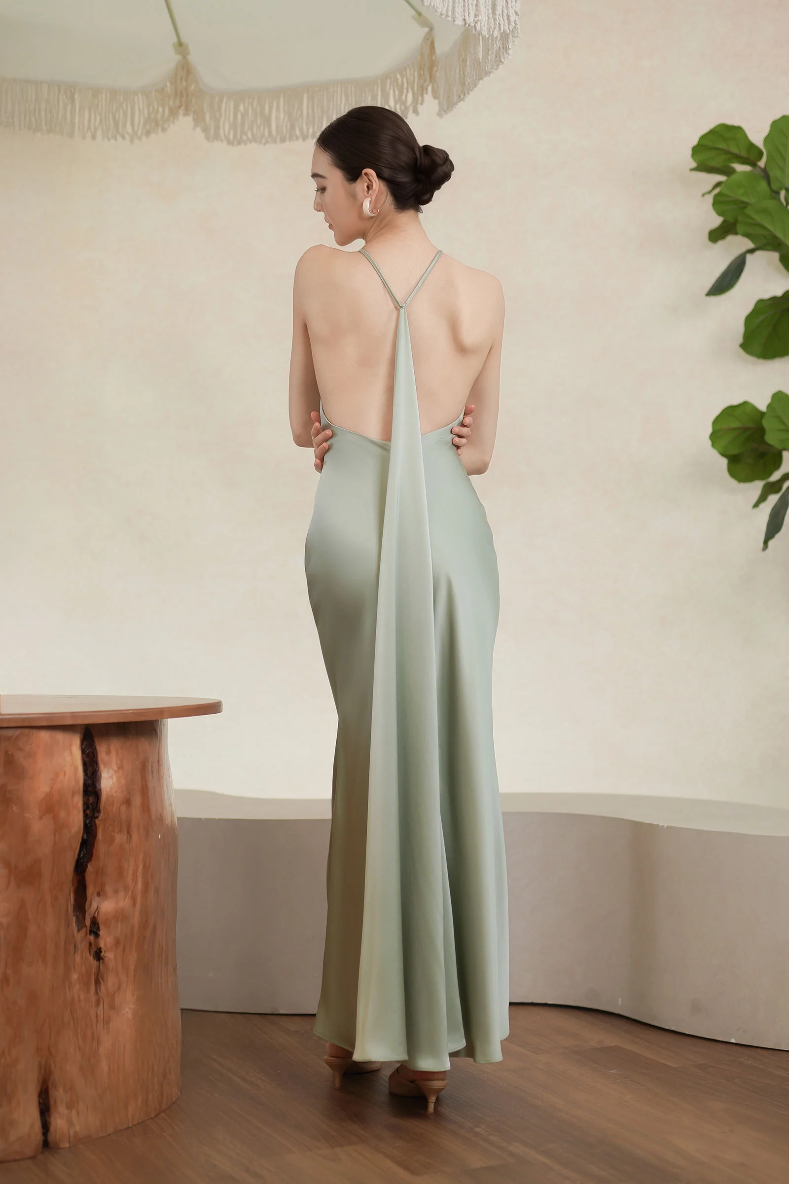 Seraphine Dress (Celadon Mist) - Image 4