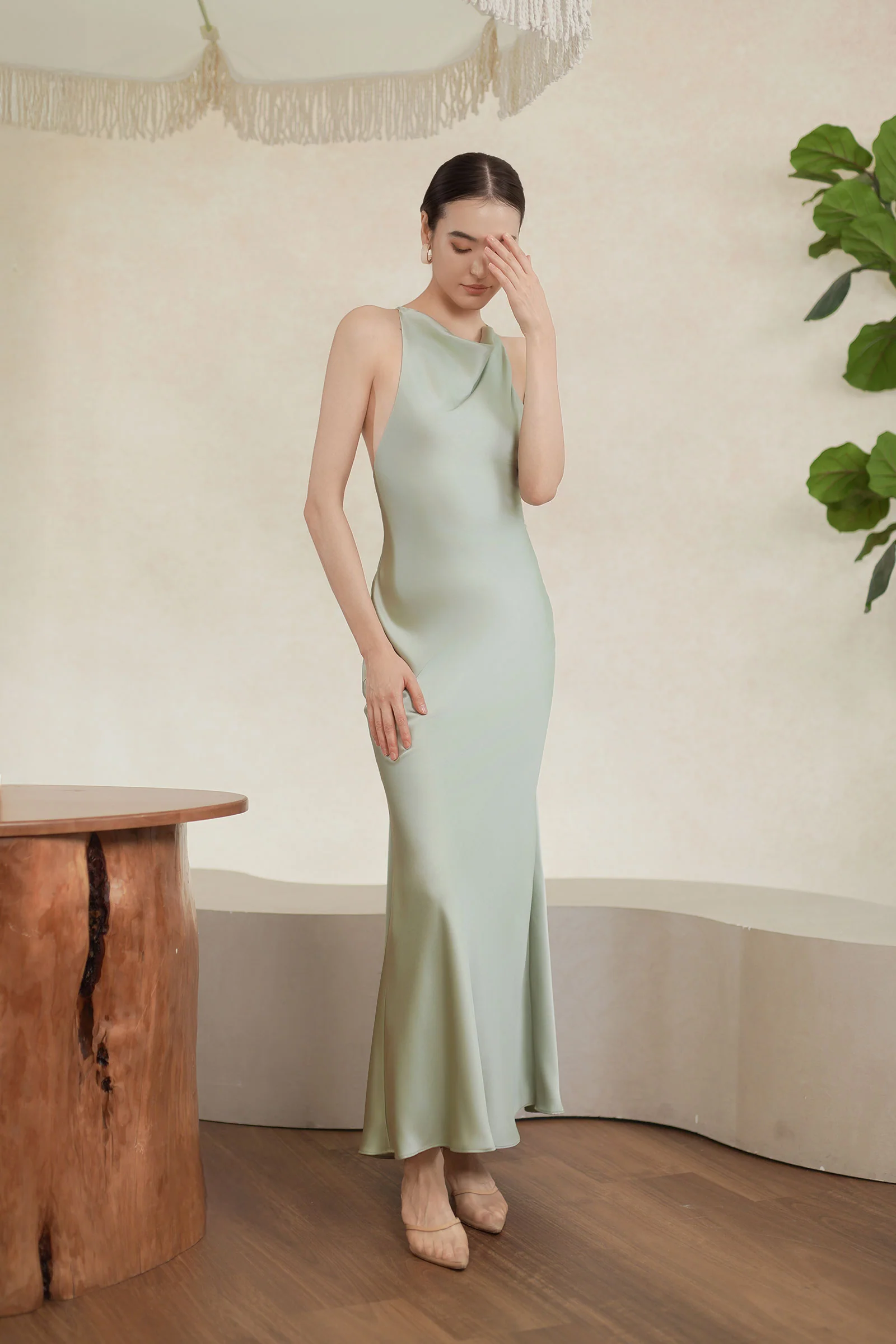 Seraphine Dress (Celadon Mist) - Image 7