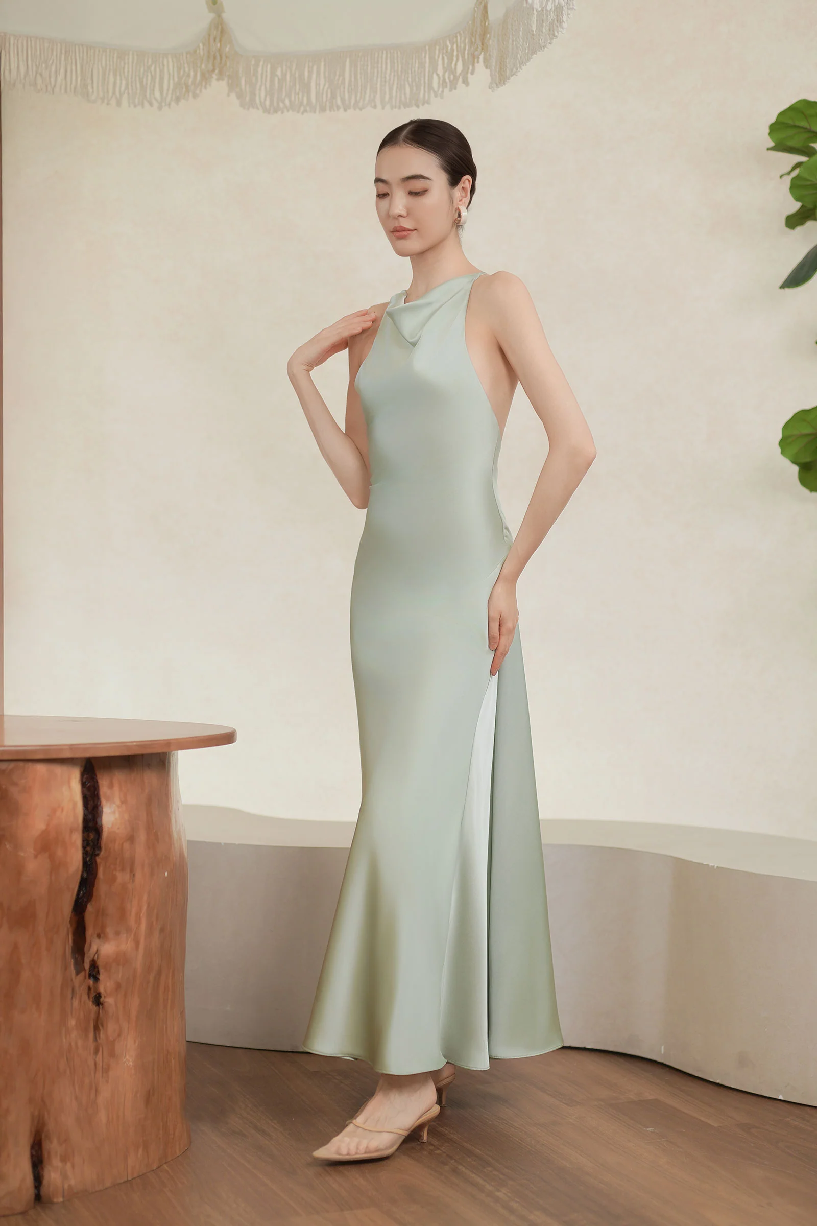 Seraphine Dress (Celadon Mist) - Image 9