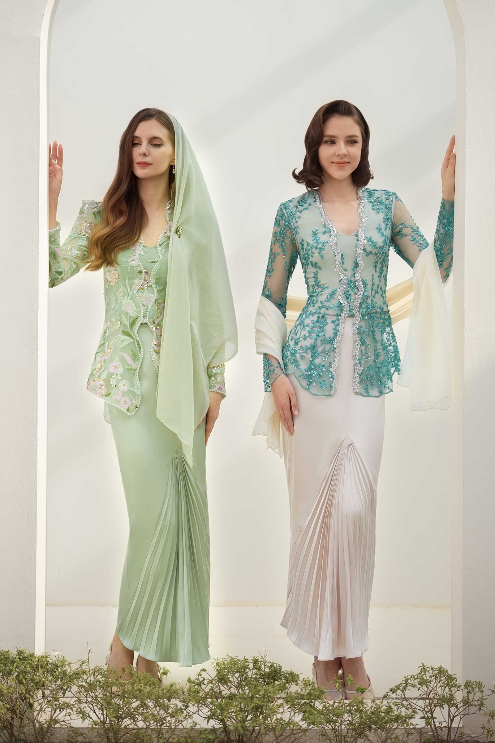 Zamrud Kebaya Top (Jade) - Image 29