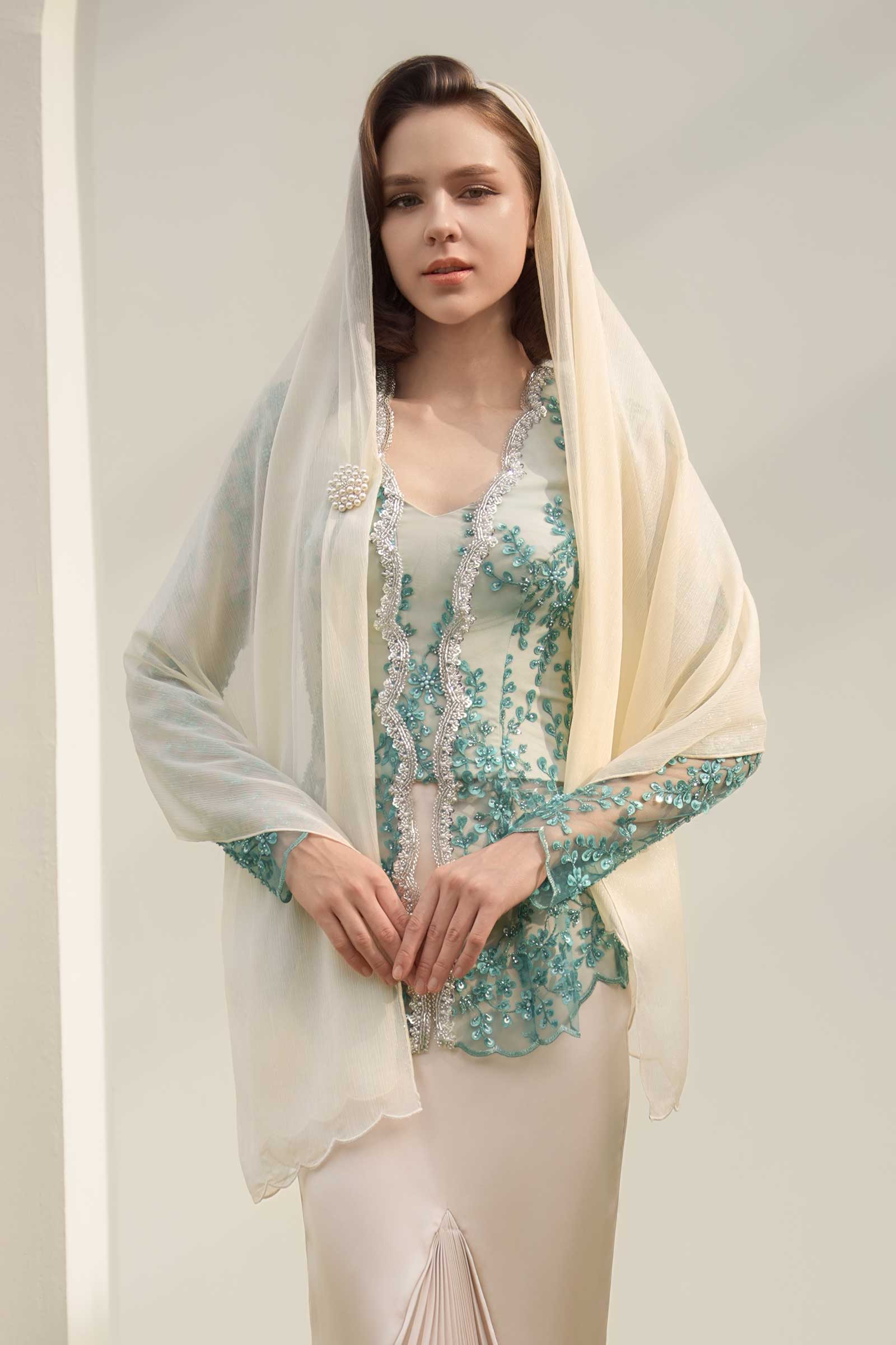 Zamrud Kebaya Top (Jade) - Image 34