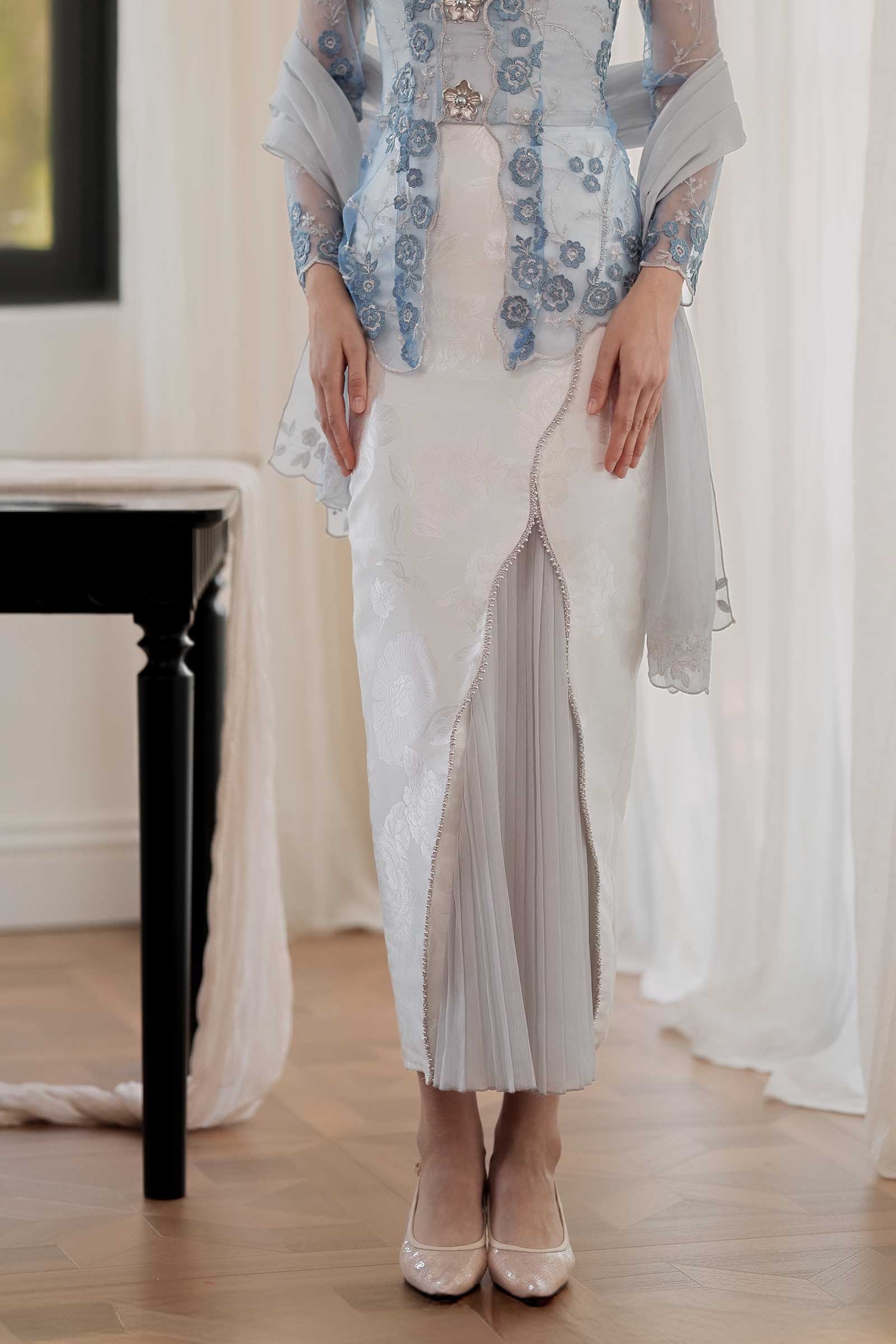Mawar Skirt (White) - Image 12