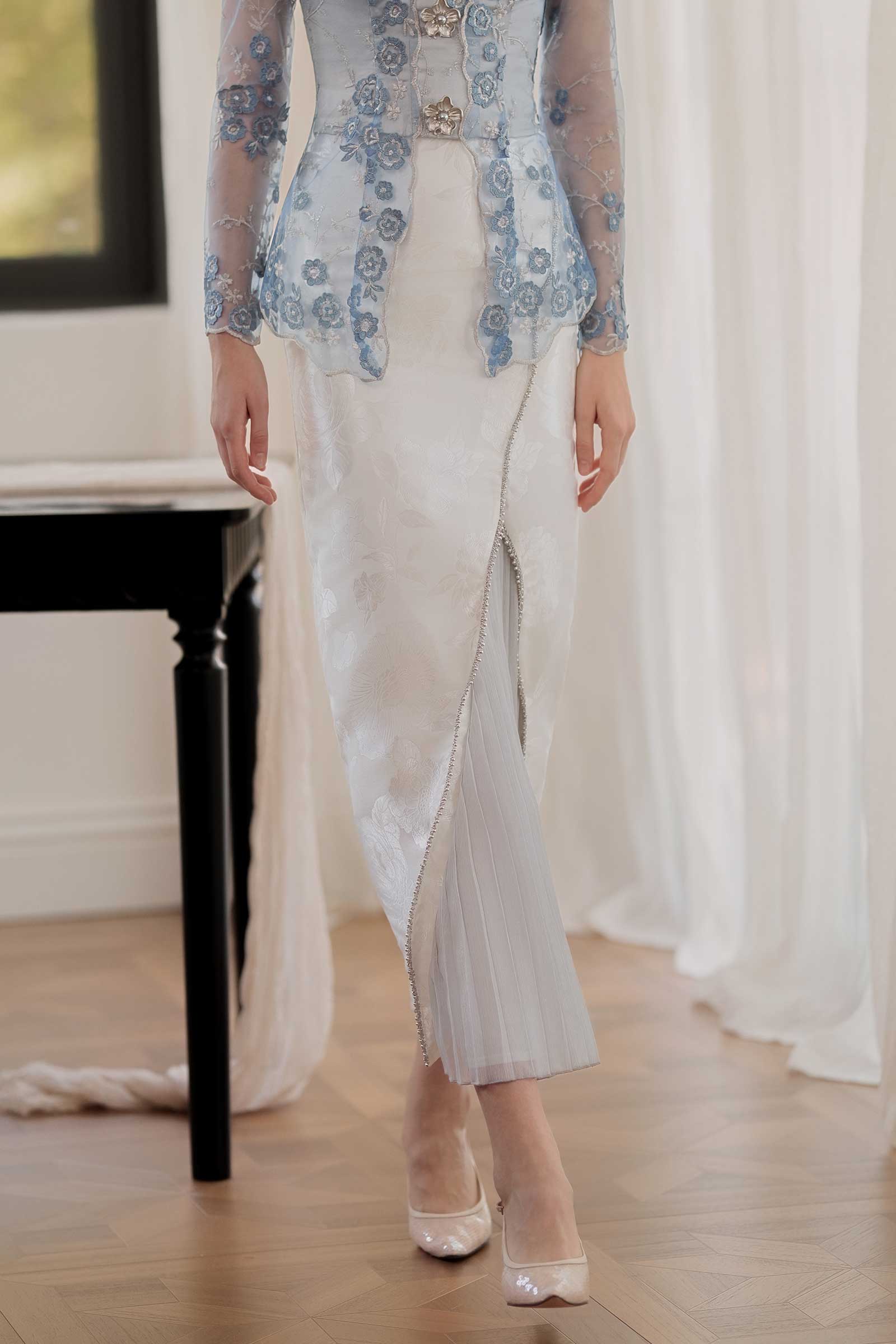 Mawar Skirt (White) - Image 13