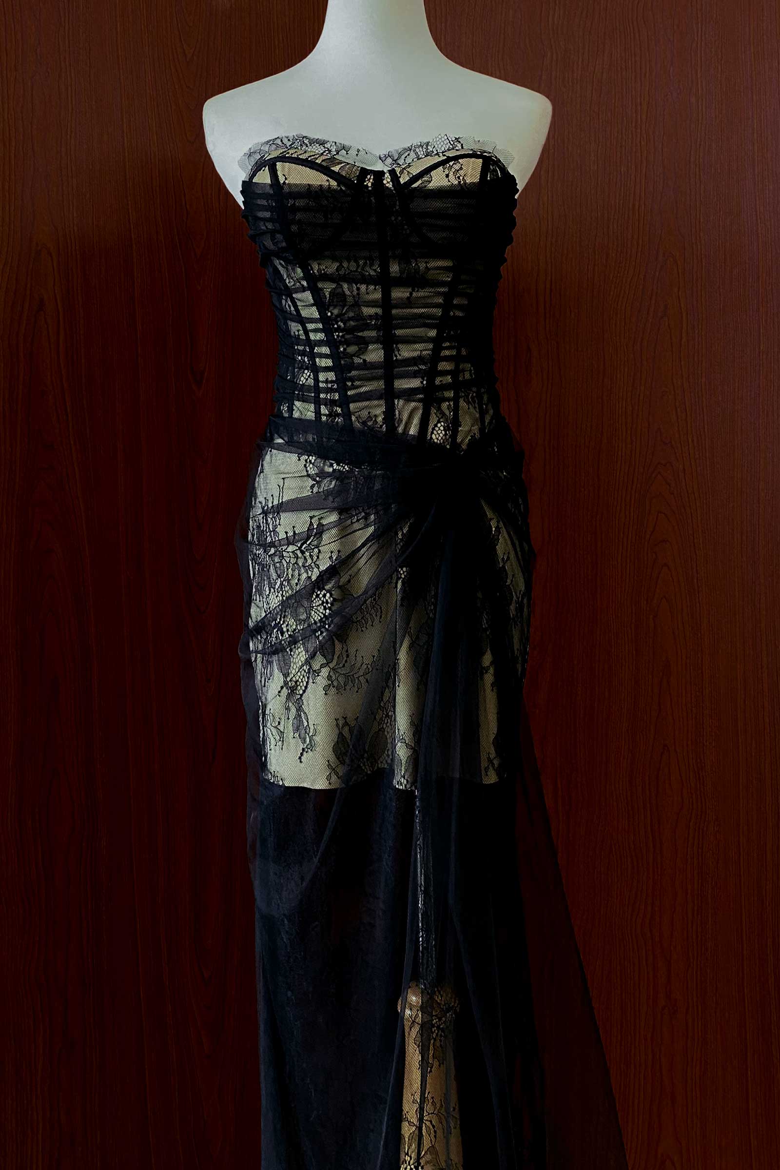 Diasiz Gown (Black) - Image 19