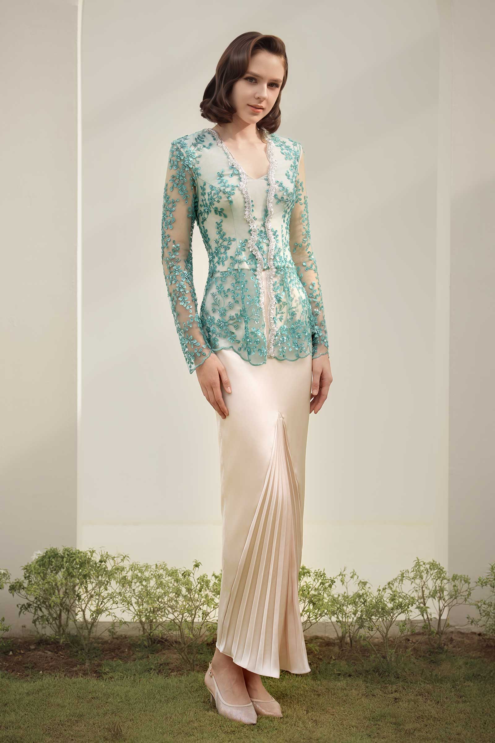 Zamrud Skirt (Champagne) - Image 11
