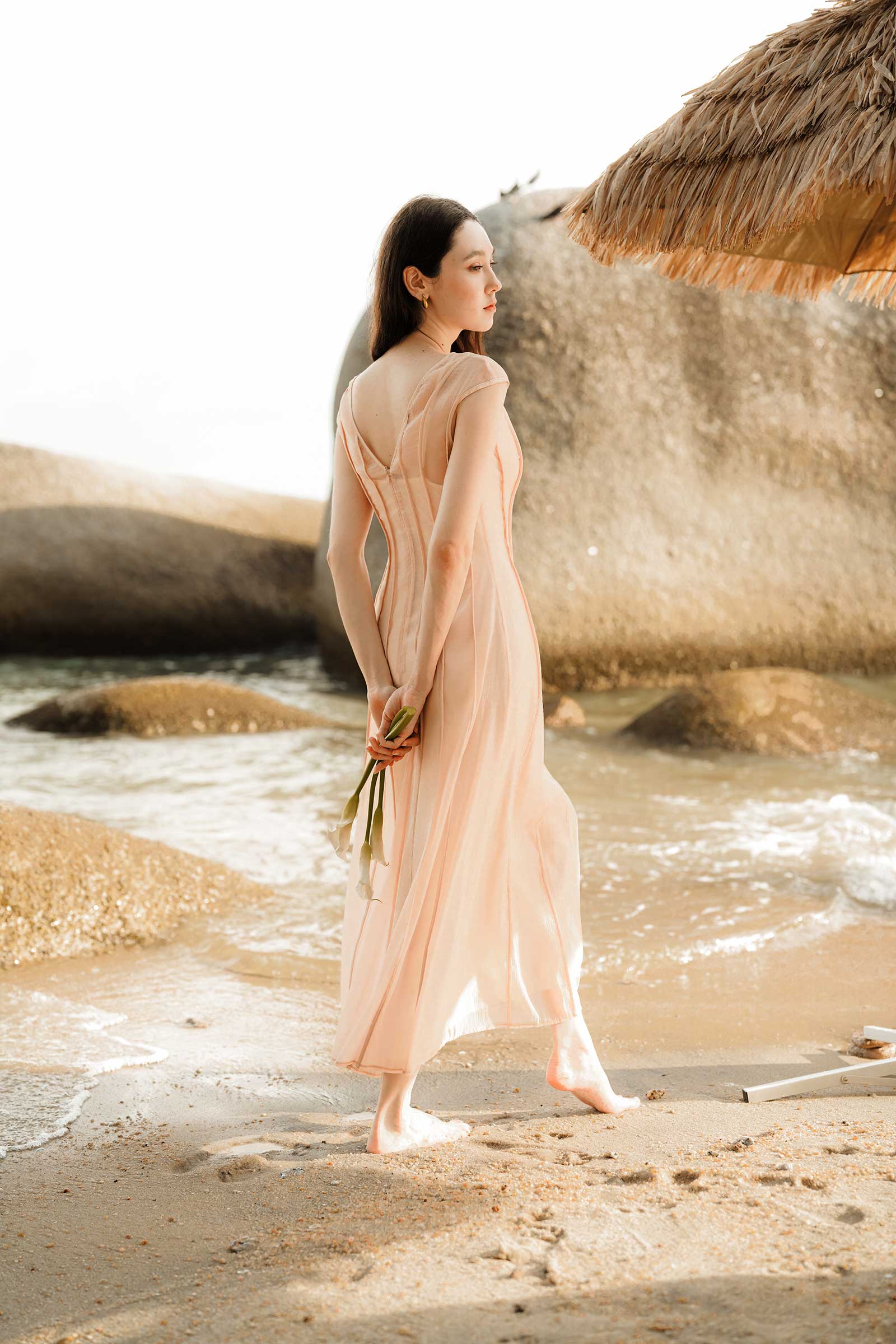 Dreselle Dress (Nude) - Image 16