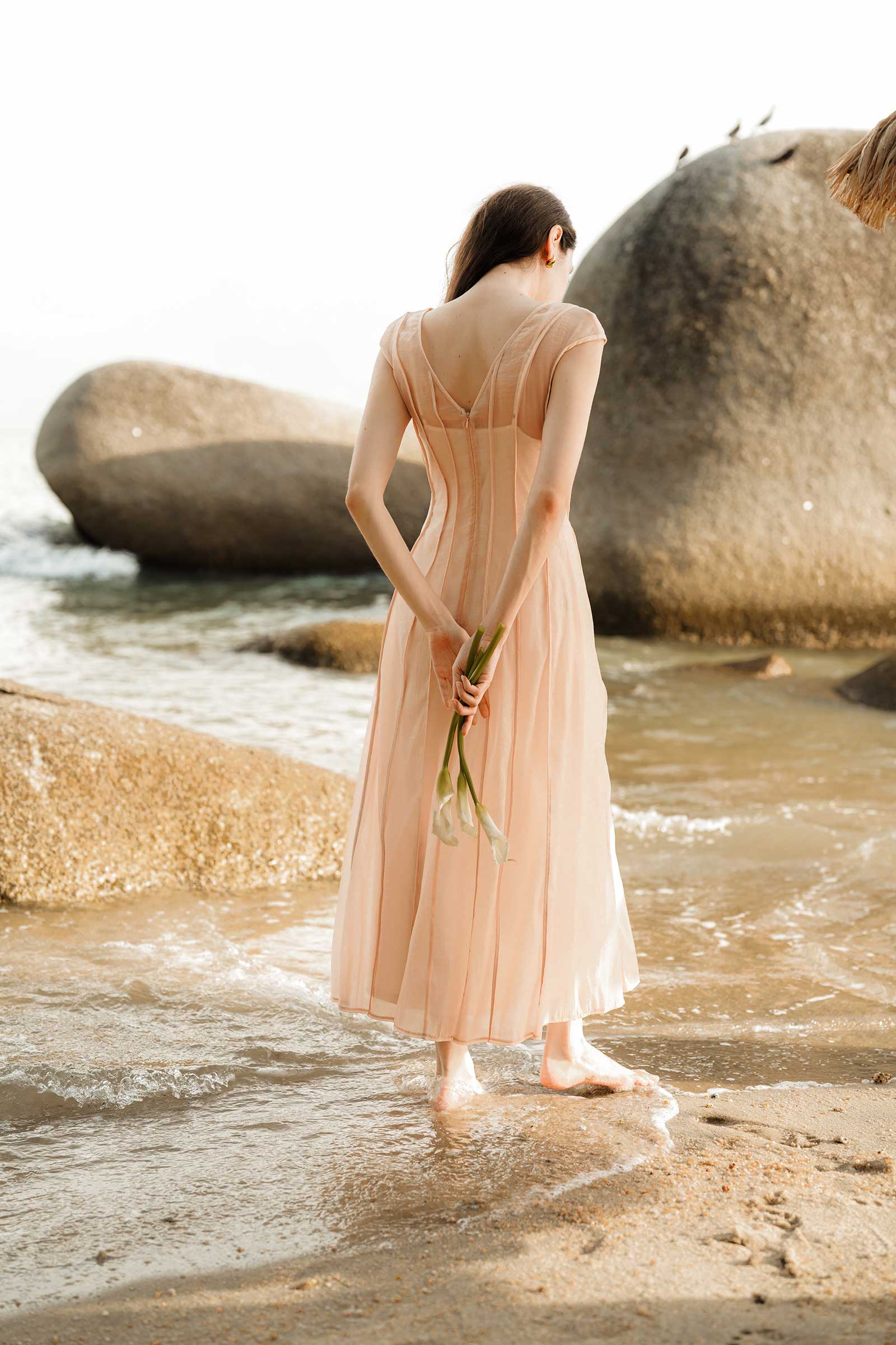 Dreselle Dress (Nude) - Image 3