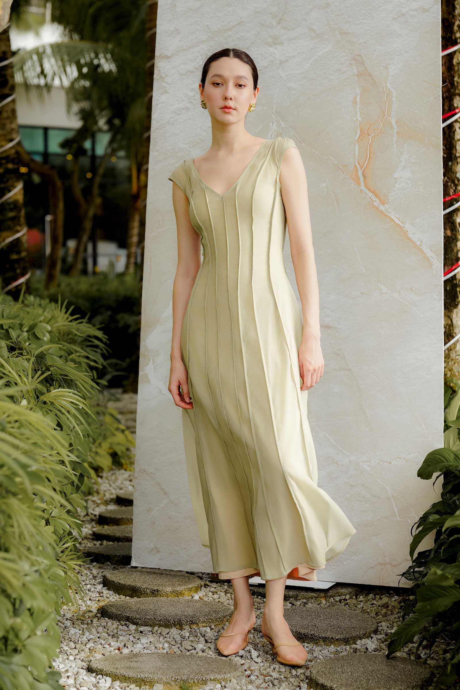 Dreselle Dress (Sage) - Image 6