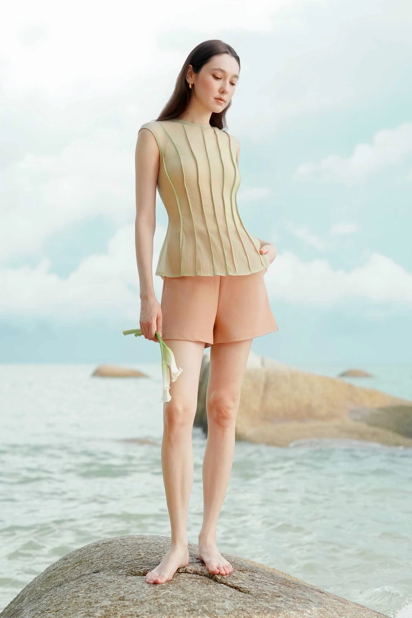 Darlith Romper (Sage)