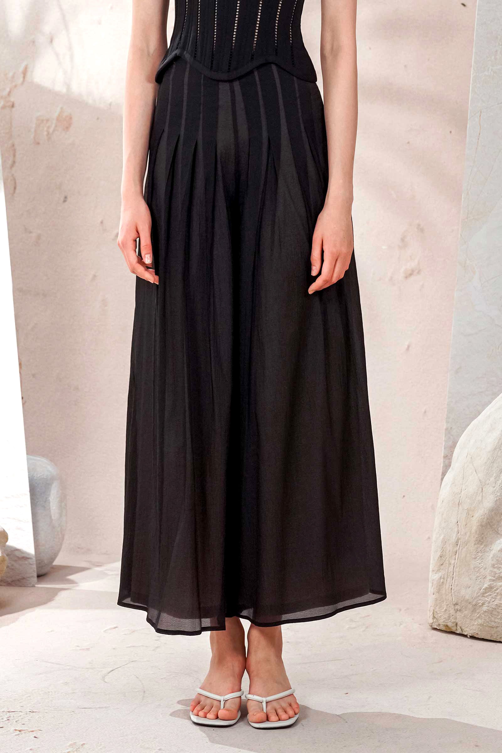 Darz Organza Pants (Black) - Image 3