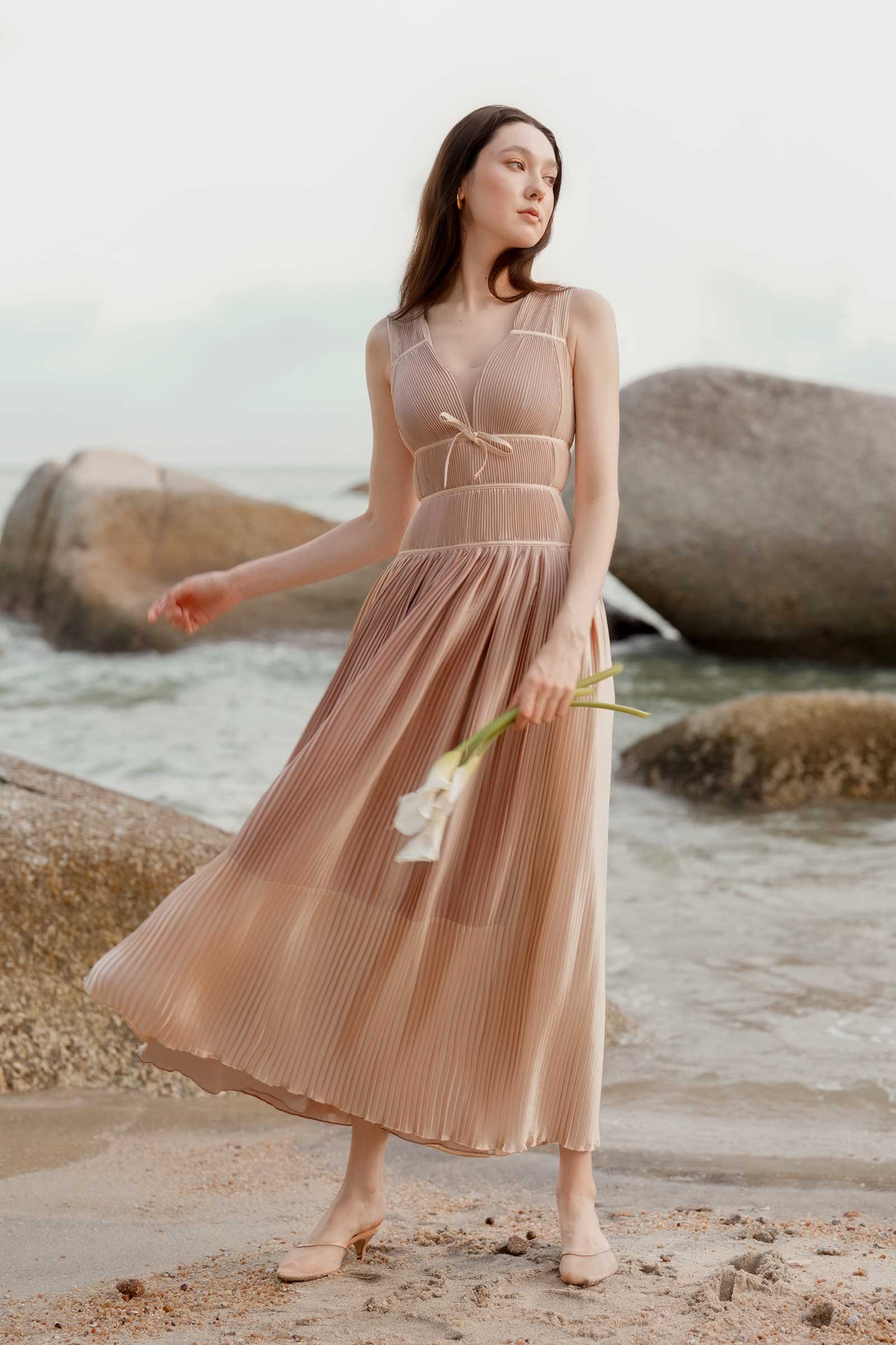 Dazelle Dress (Champagne) - Image 13