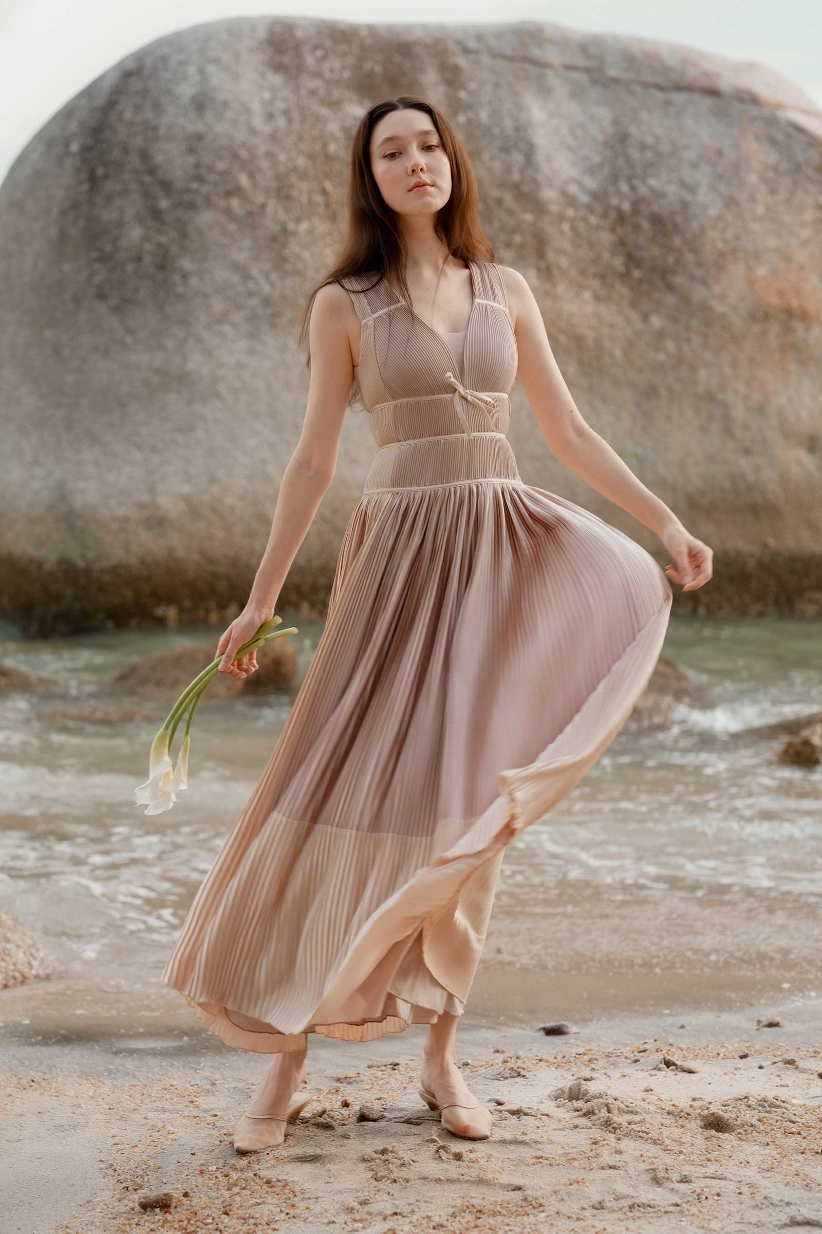 Dazelle Dress (Champagne) - Image 3